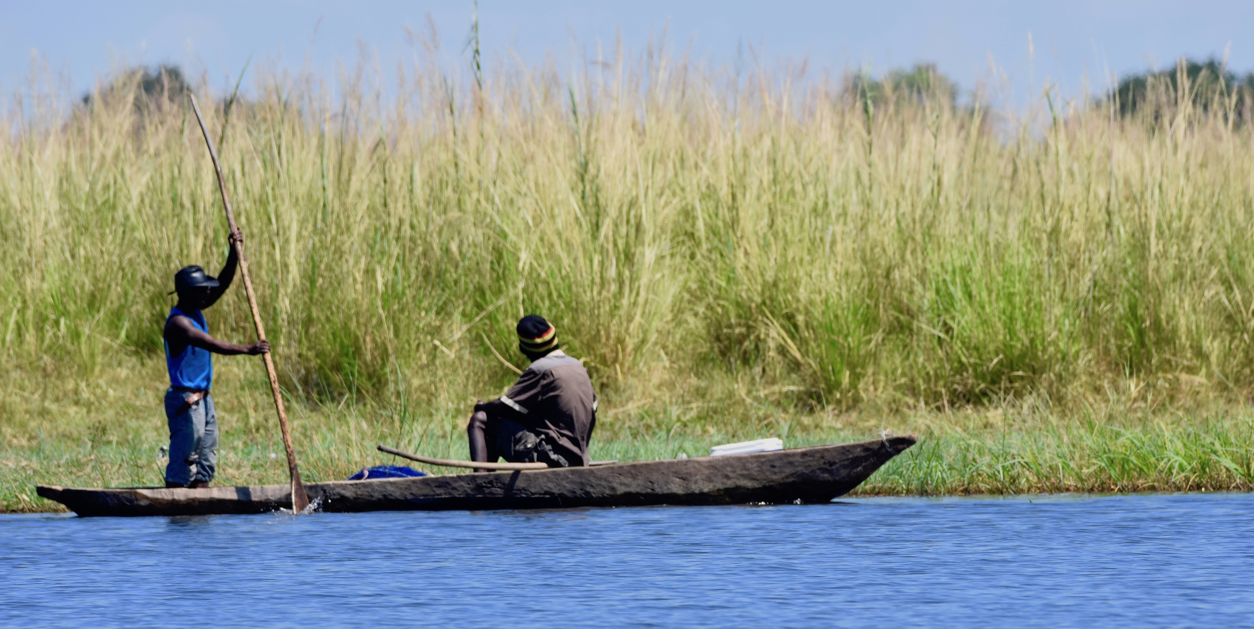 Fisherman on the Chobe River