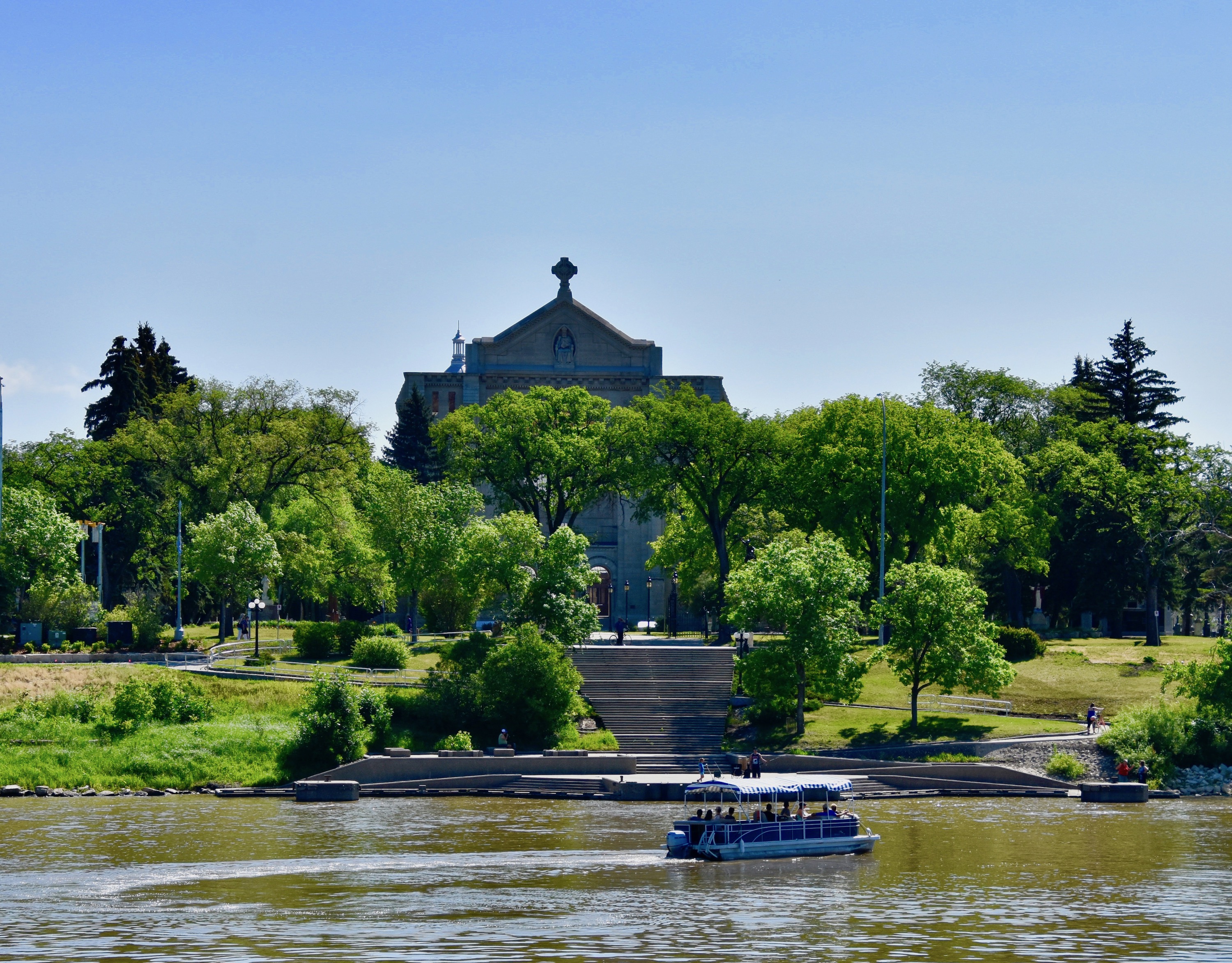 The Forks View of St. Boniface
