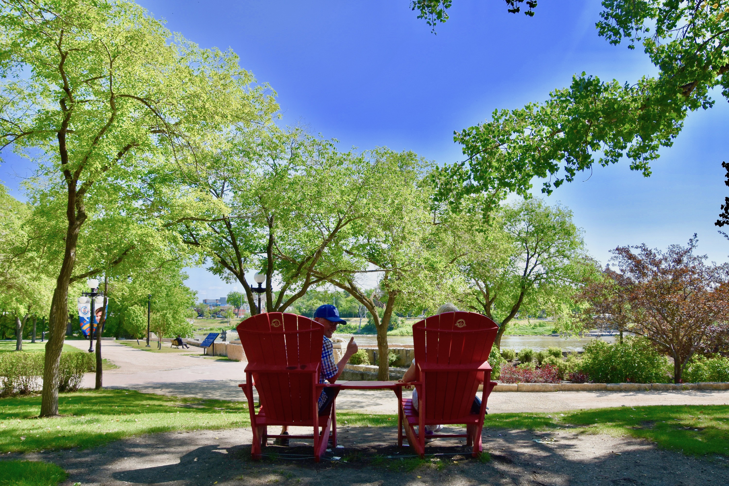 The Forks Red CHairs