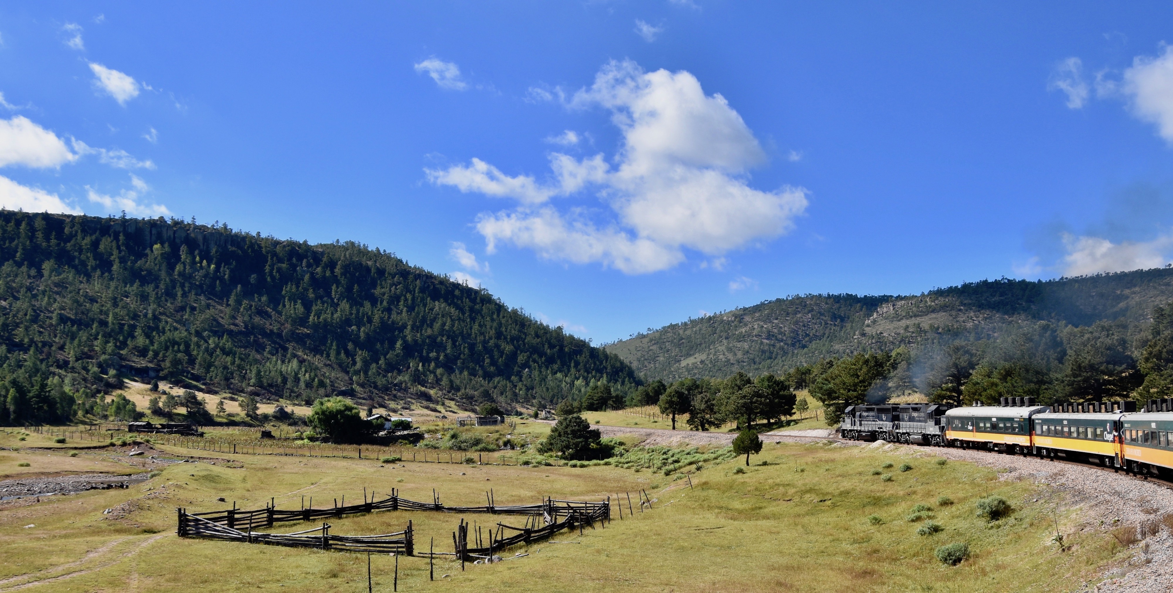 Nearing Creel on El Chepe