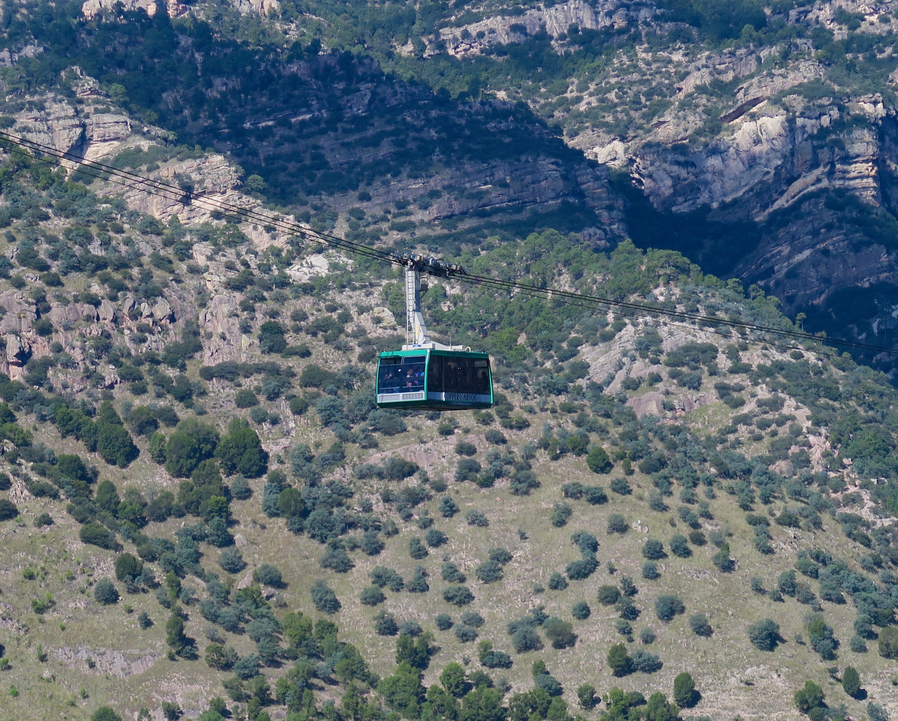Tram at Copper Canyon