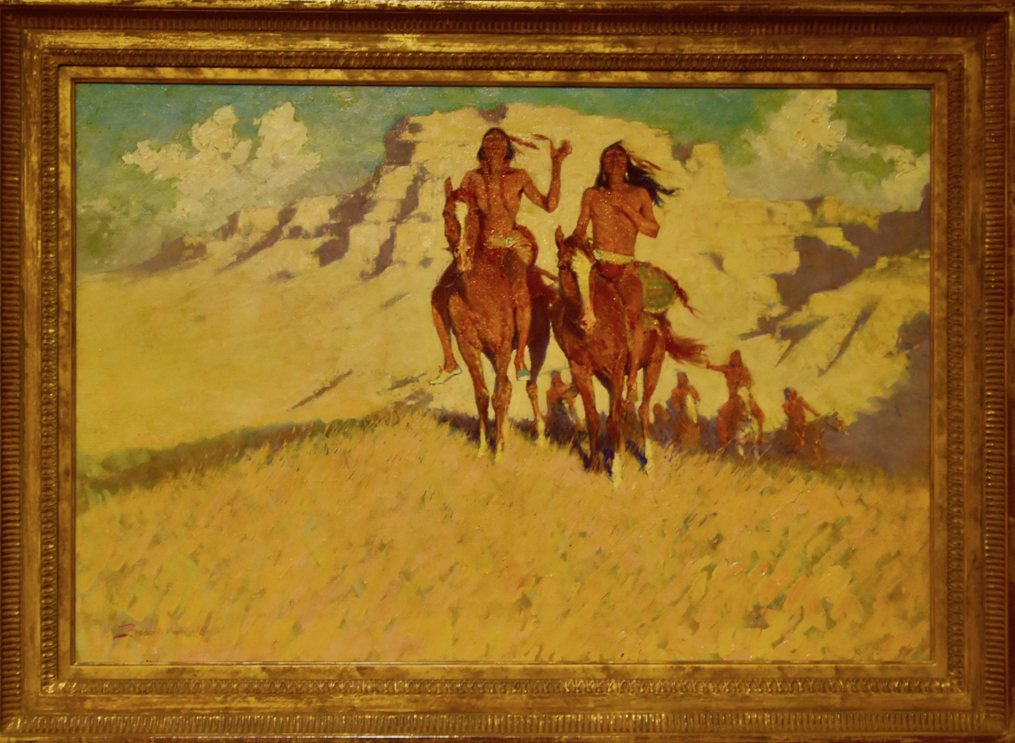 Frederic Remington - The Mystery, El Paso Museum of Art