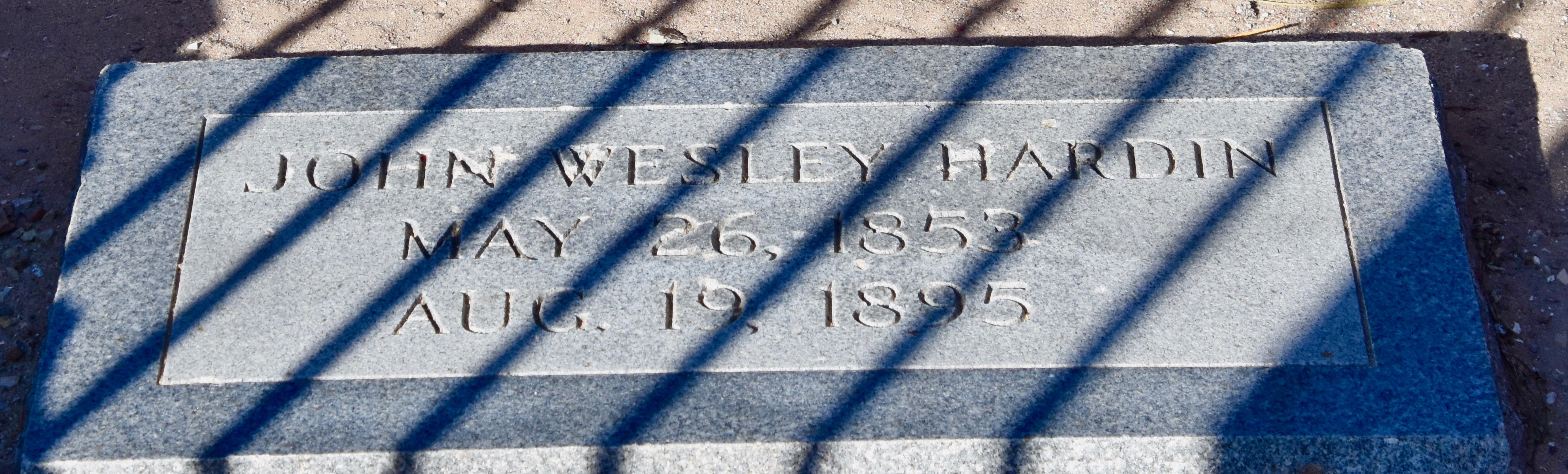 Grave of John Wesley Hardin, El Paso