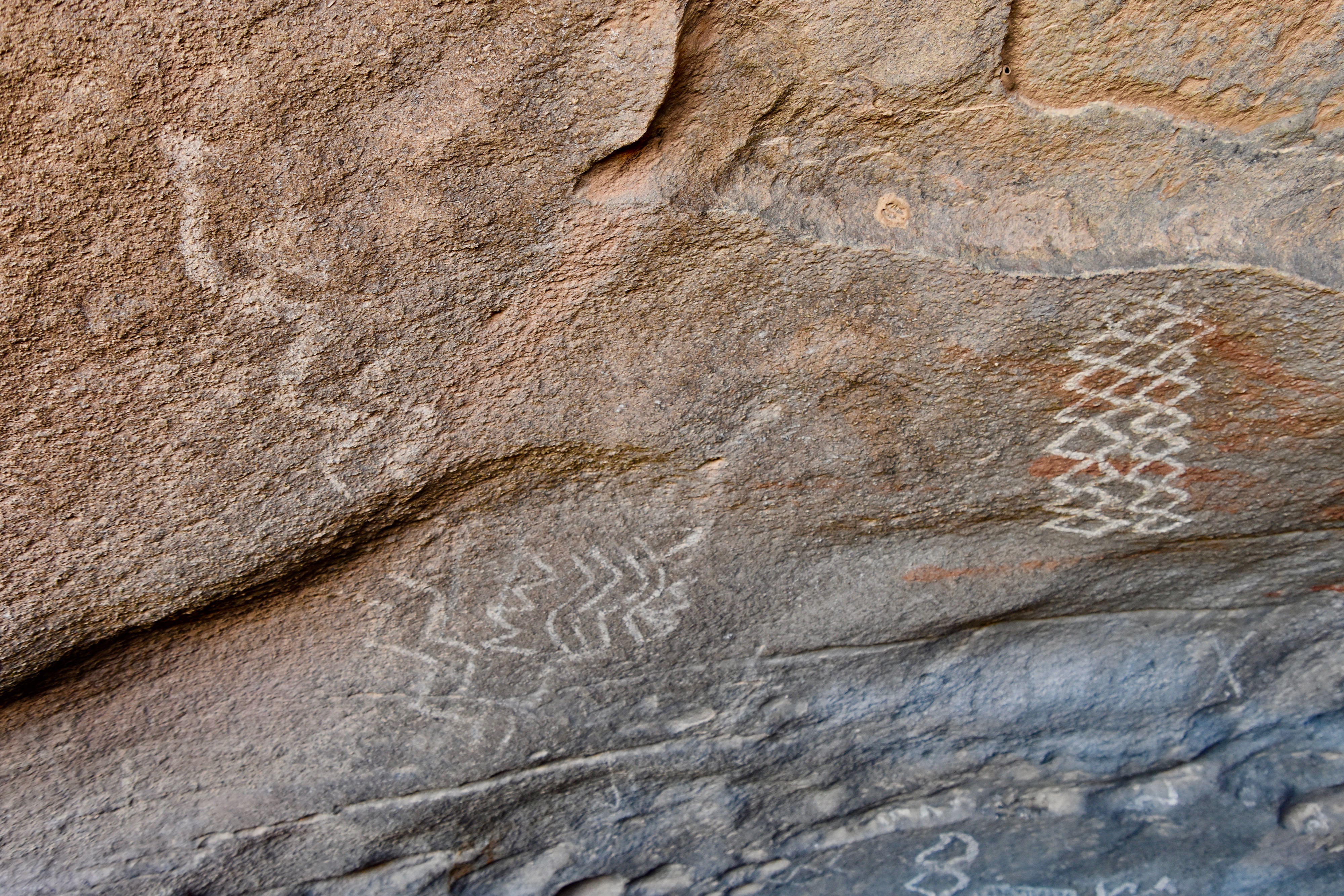 Pictographs, Hueco Tanks