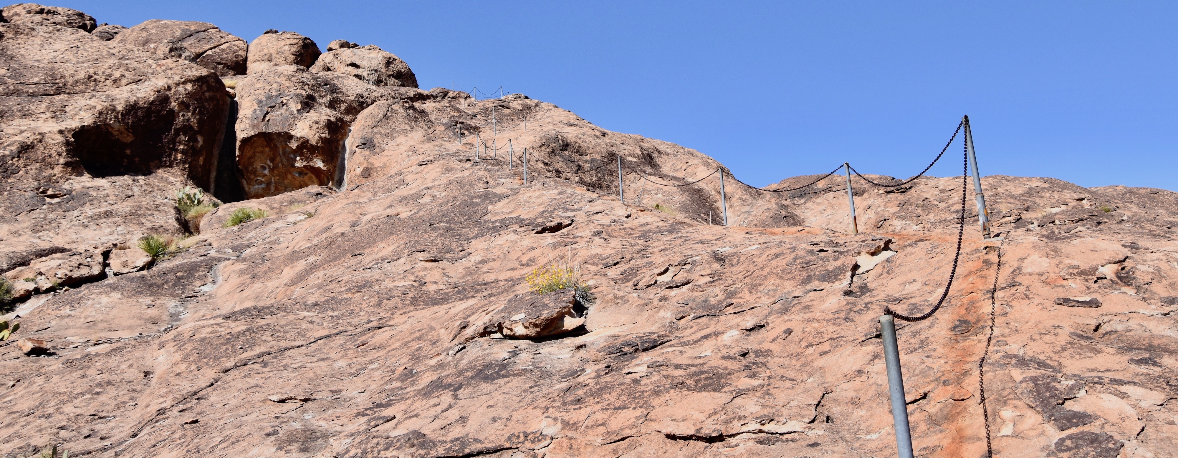 Top of Chain Trail, Hueco Tanks