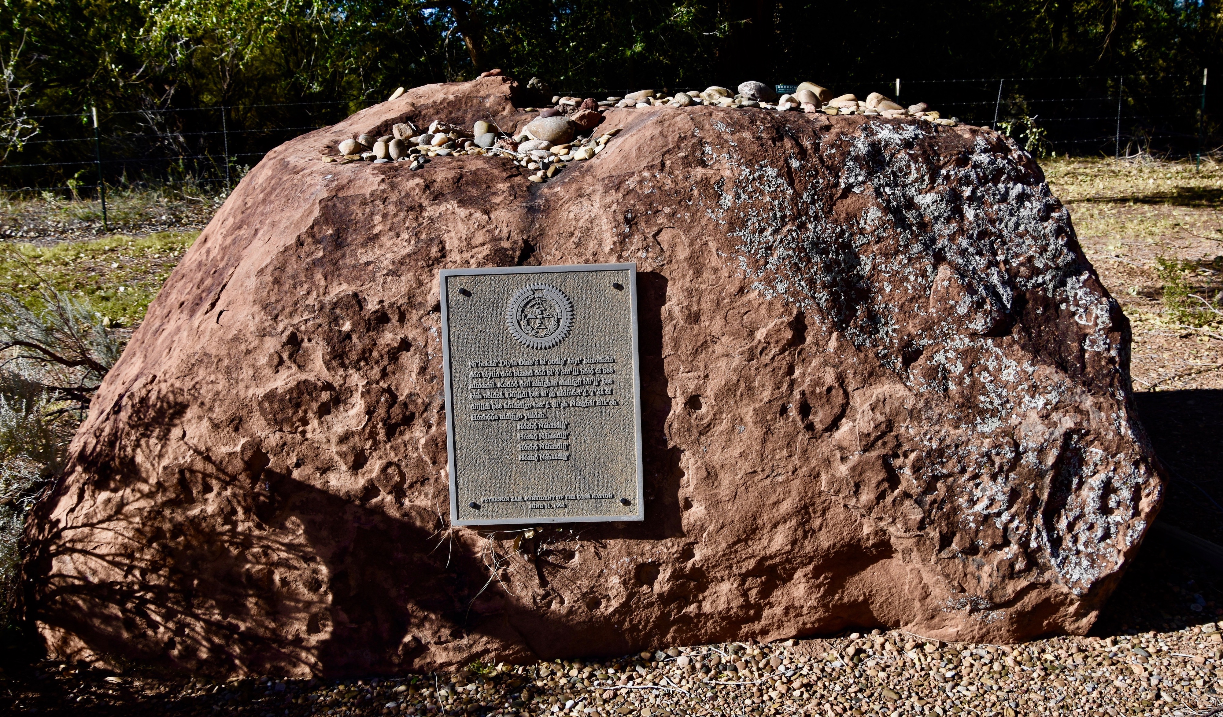 Treaty Rock, Fort Sumner