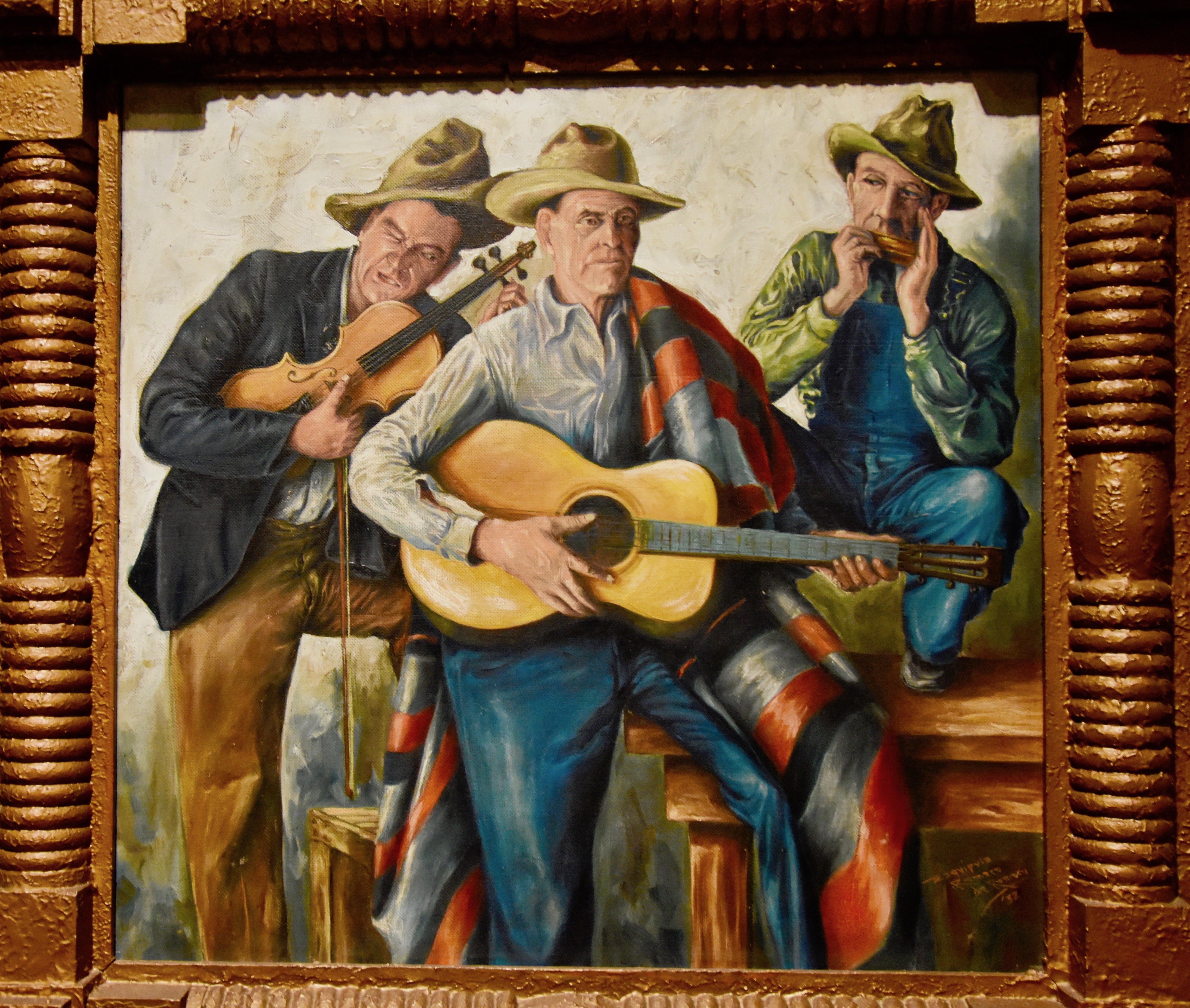 Esquipula Romero - Los Musicos, Albuquerque Museum