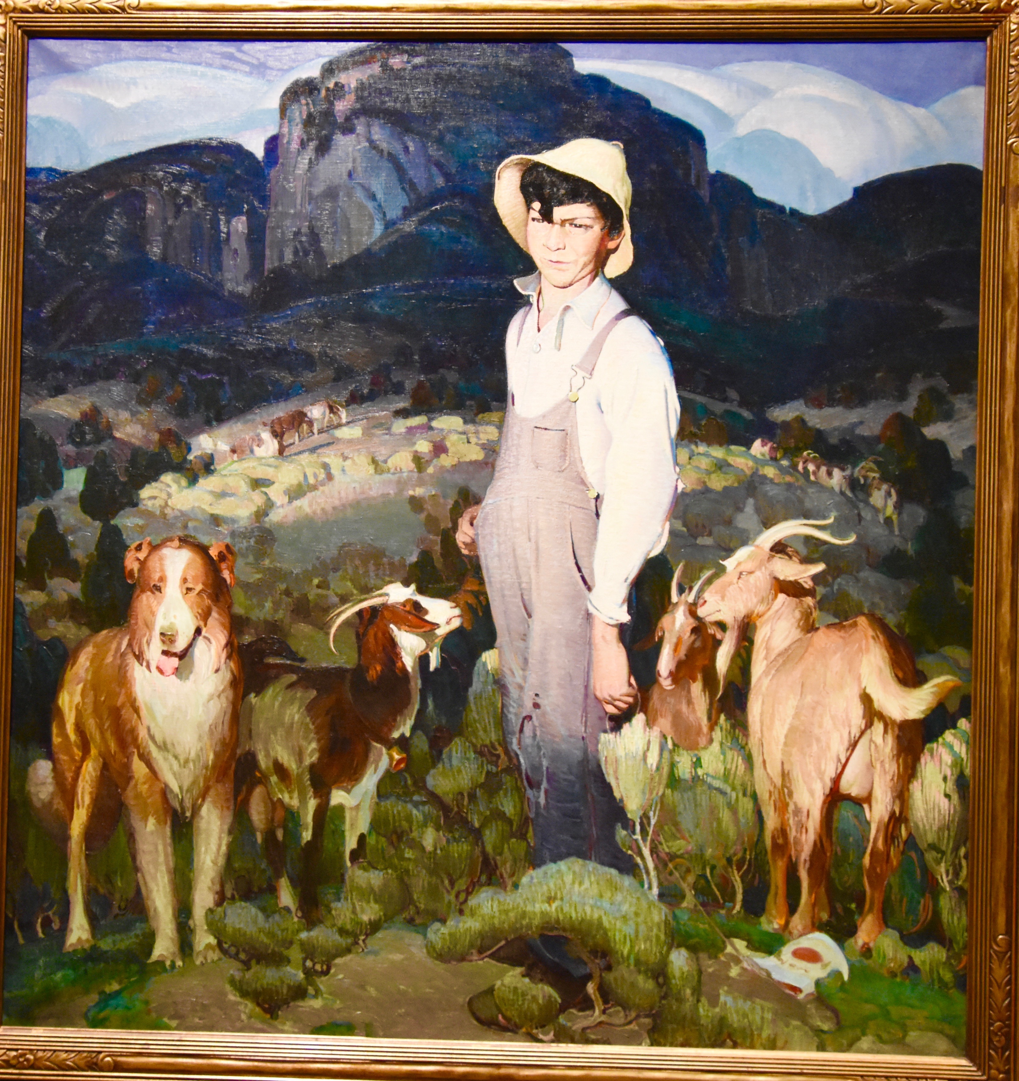 William Dunton - New Mexico Goatherd, Albuquerque Museum