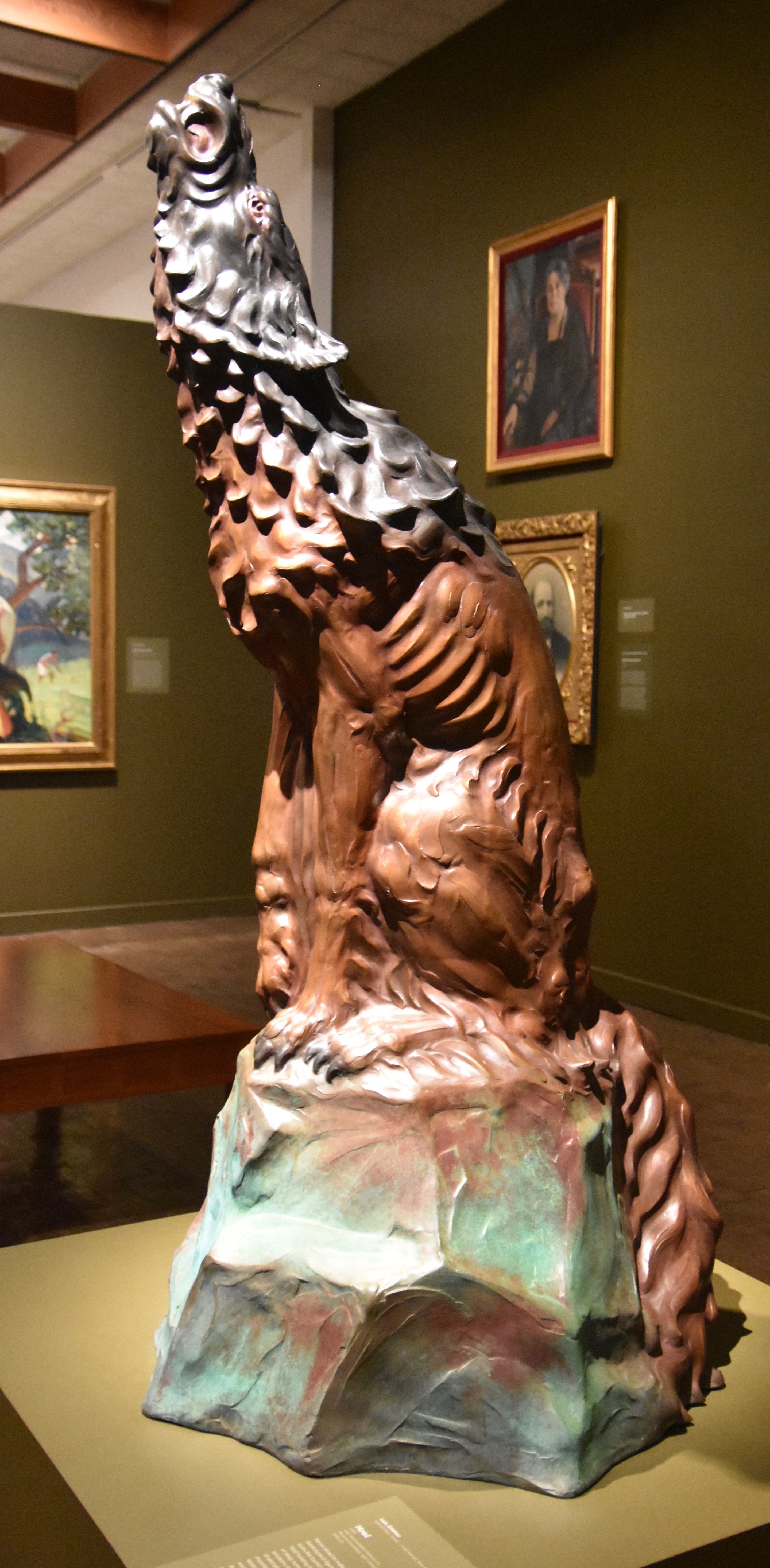 Luis Jimenez - Howl, Albuquerque Museum