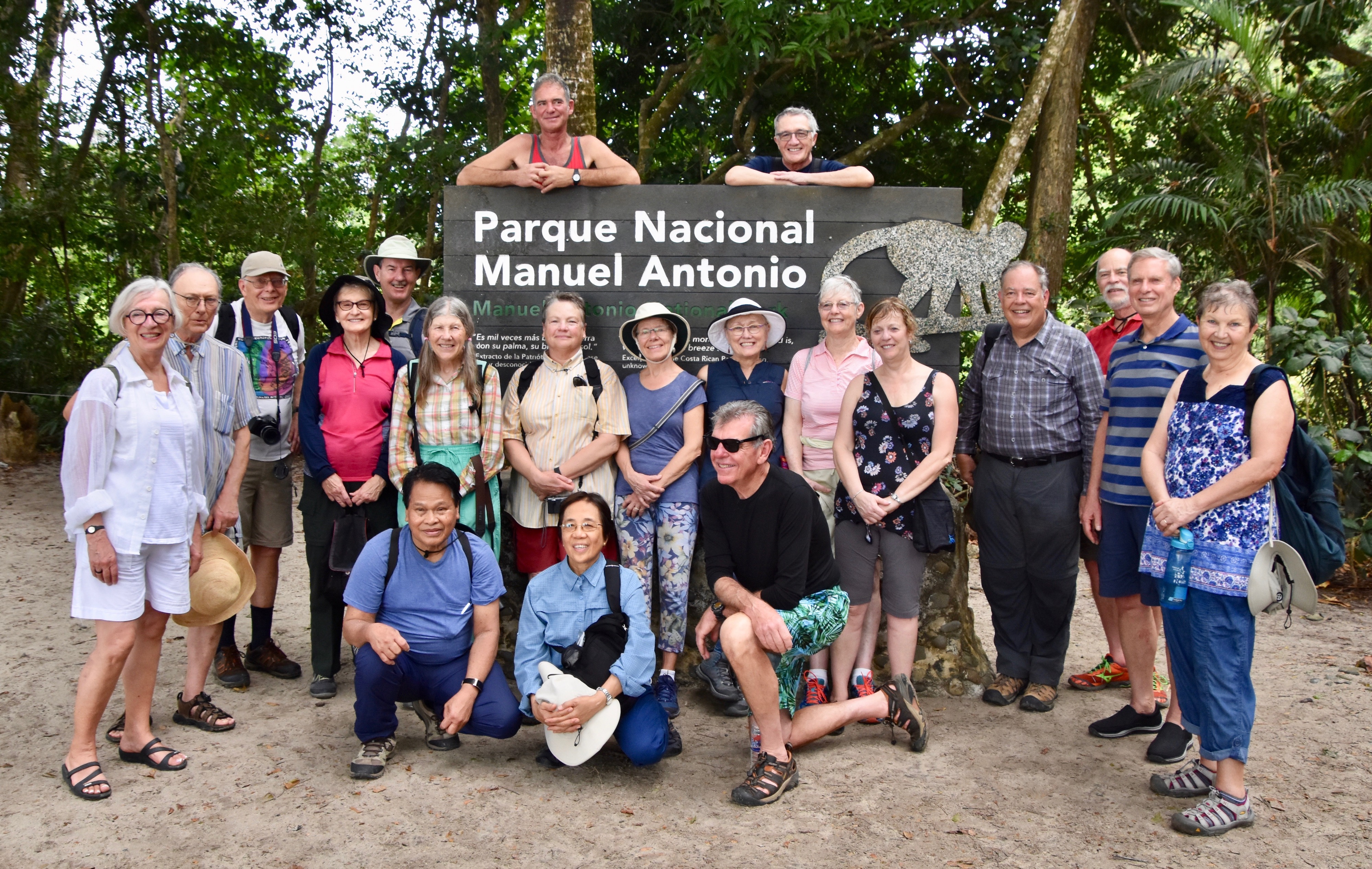 Group Shot in Manuel Antonio