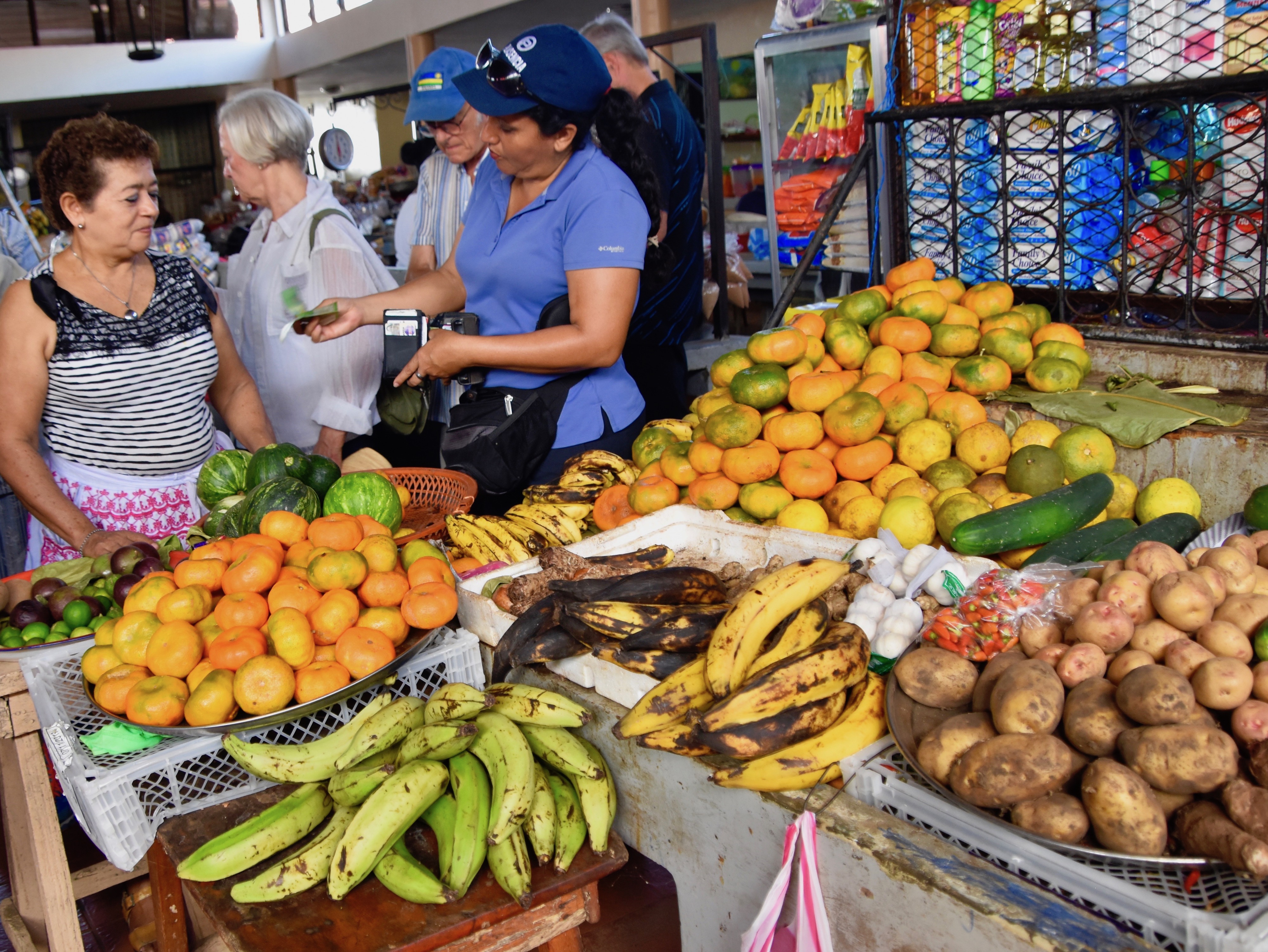 Buying Fruit in Leon Market