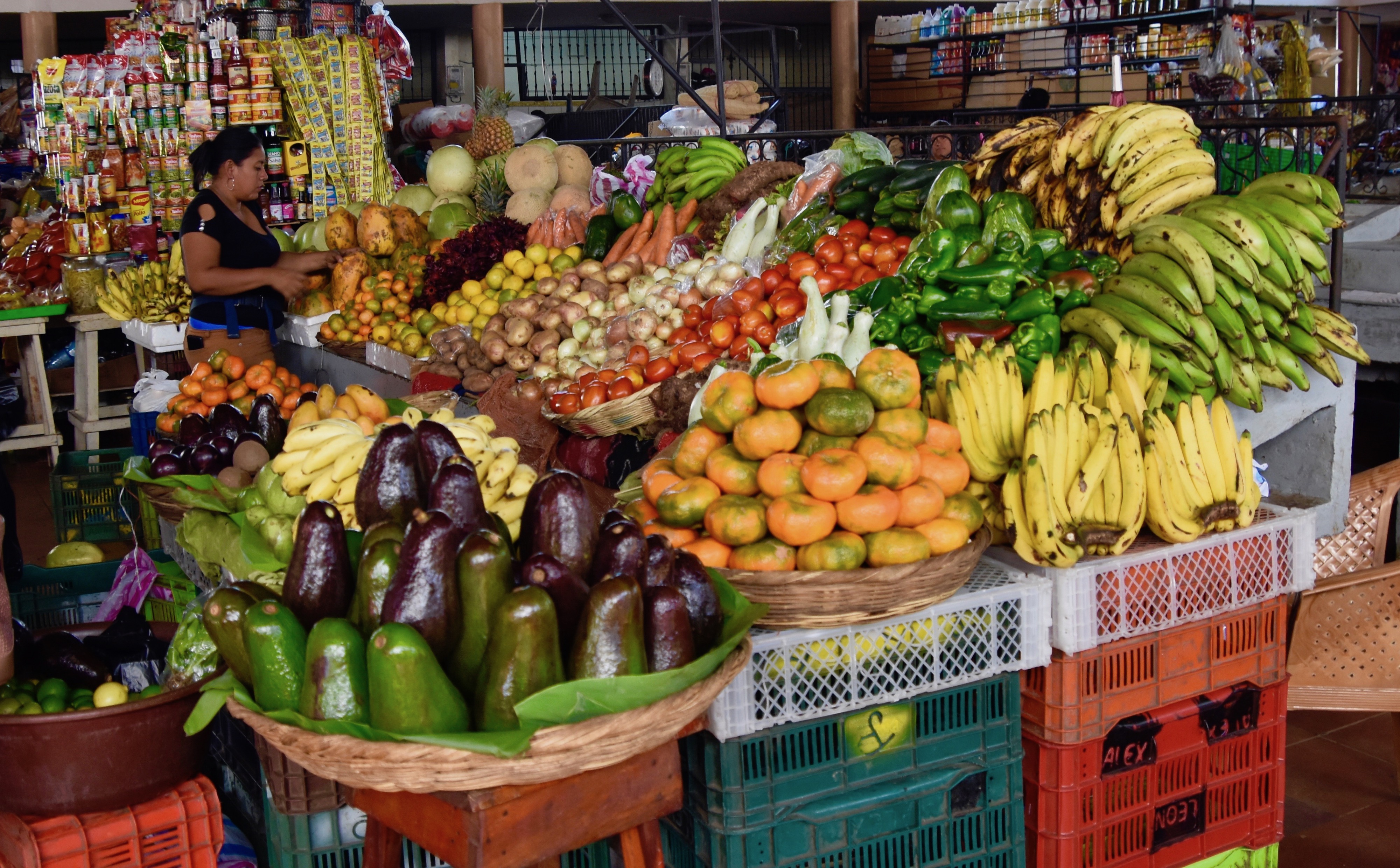 Fruit for Sale, Leon Market