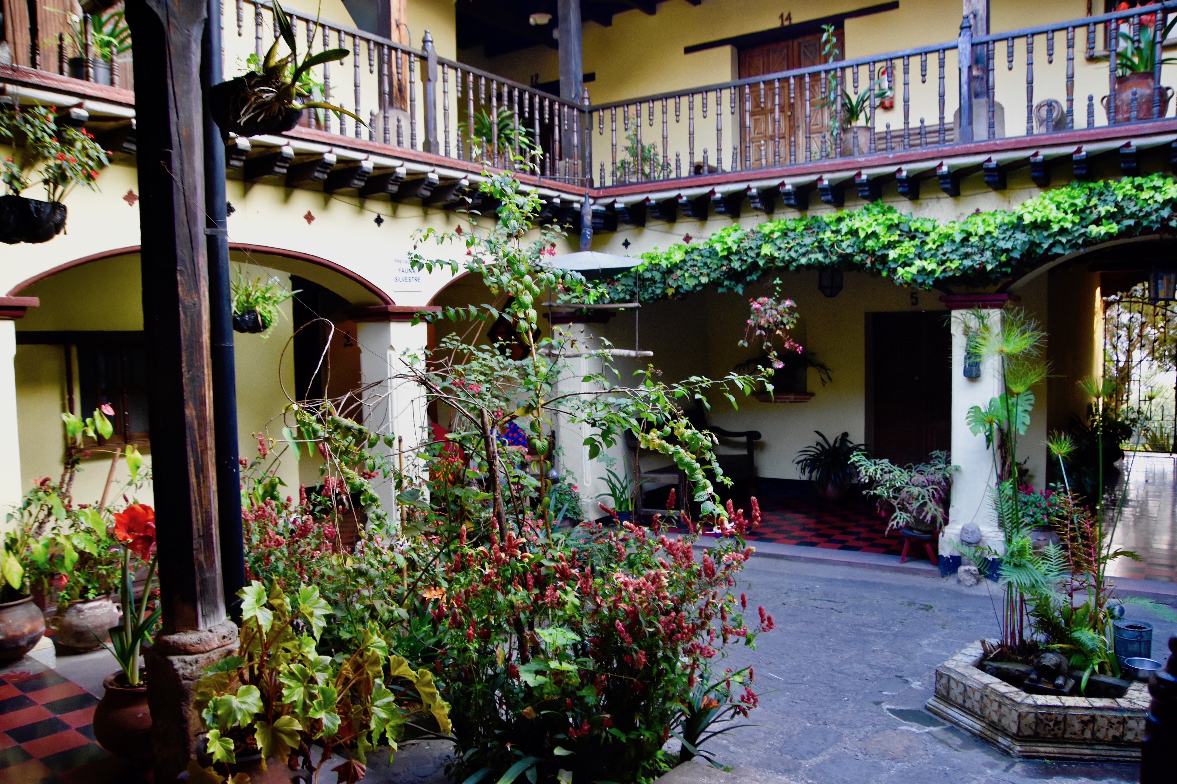 Annex Courtyard, Mayan Inn, Chichicastenango