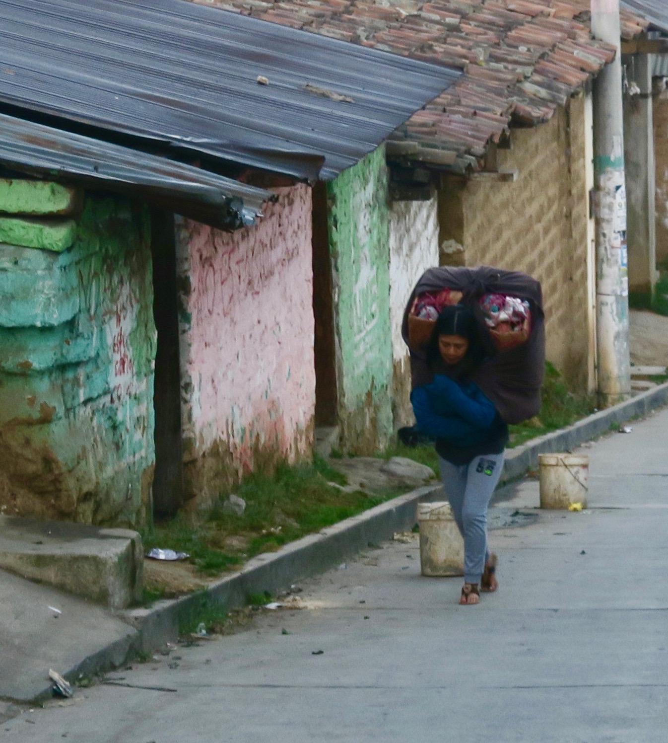 Hauling Goods to Market, Chichicastenango