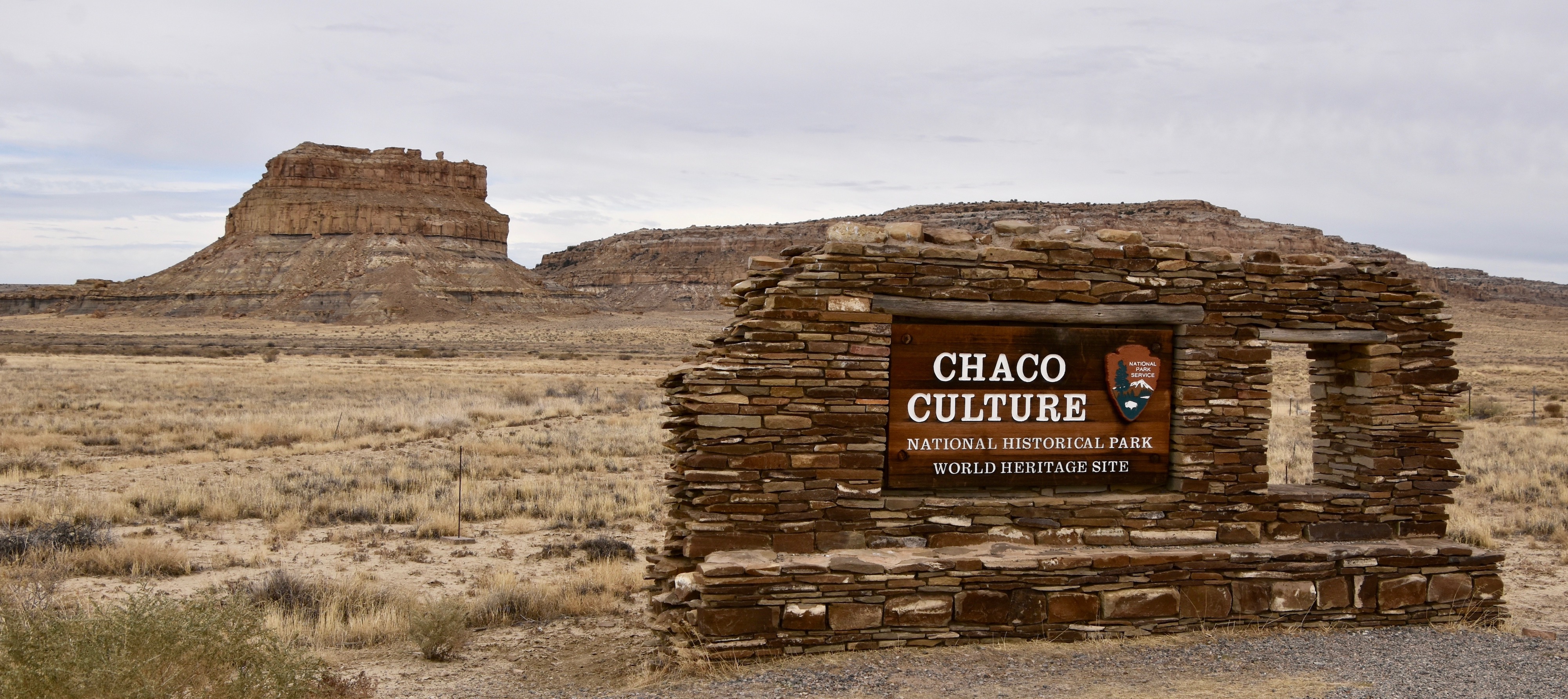 Enttrance to Chaco Culture