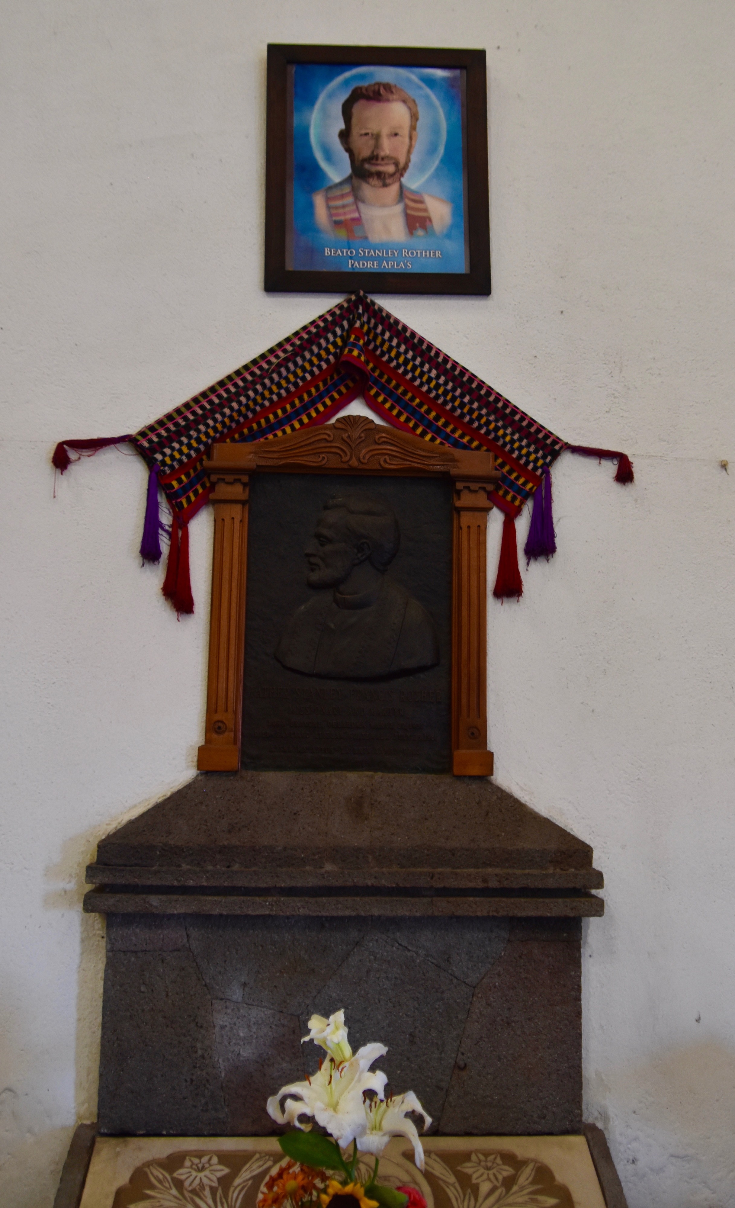 Father Rother's Heart, Lake Atitlan