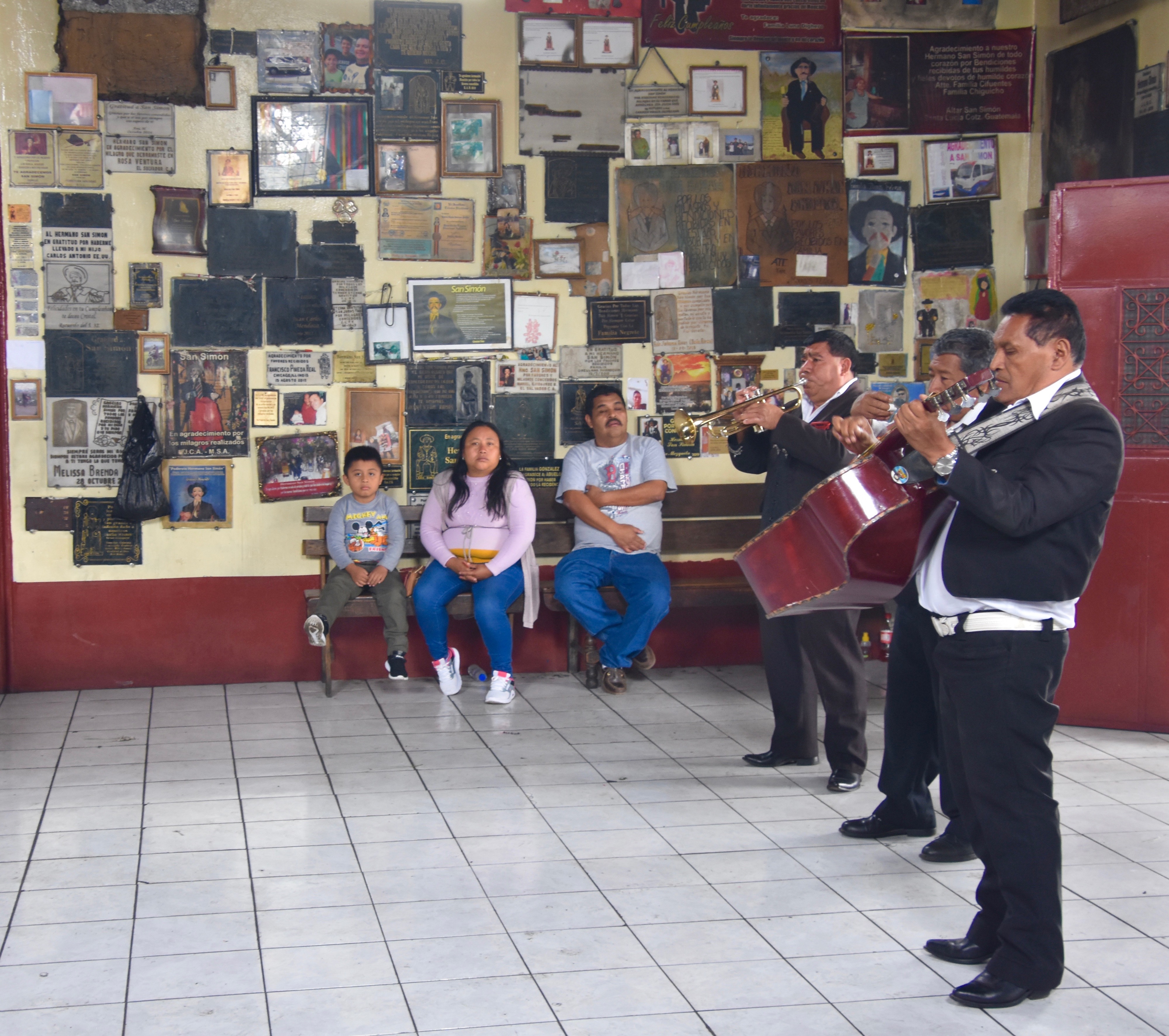 Band at San Simon Shrine