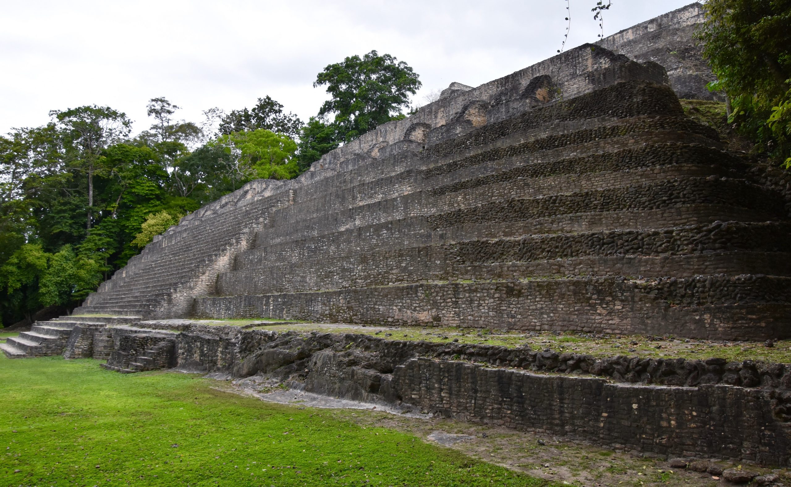 Base of Sky Palace, Caracol