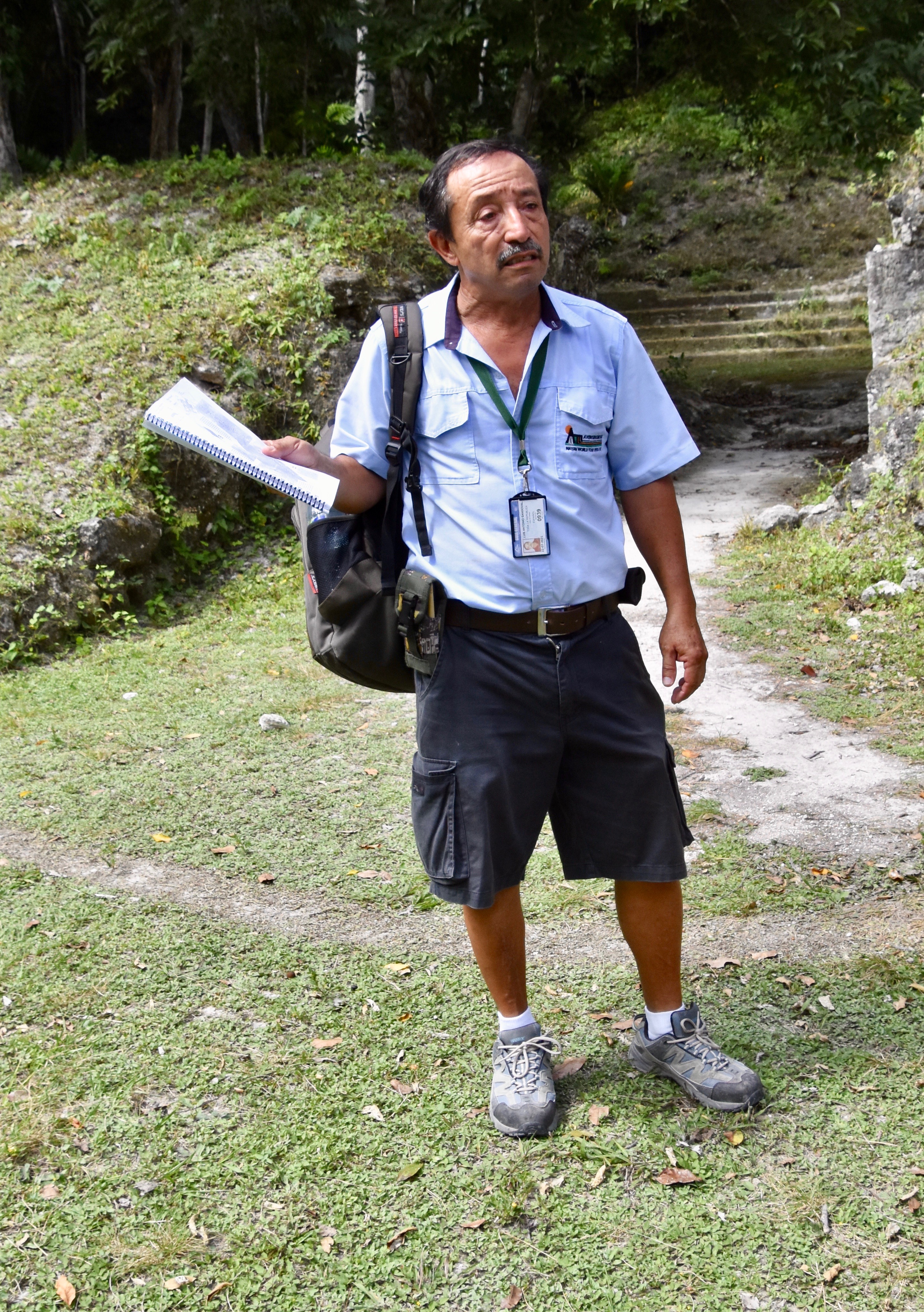 Our Guide Luis at Tikal