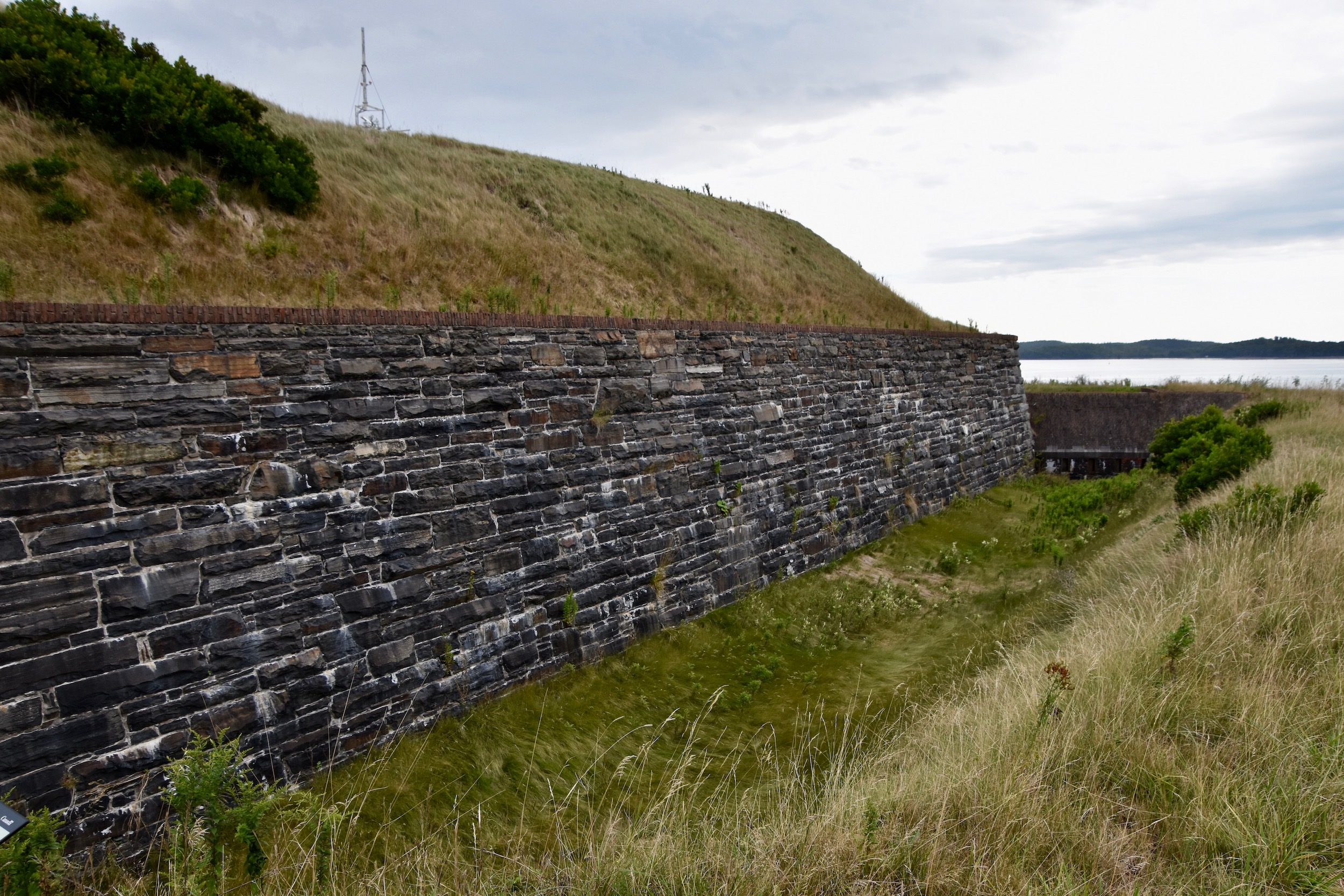  Fort Charlotte Moat, Georges Island