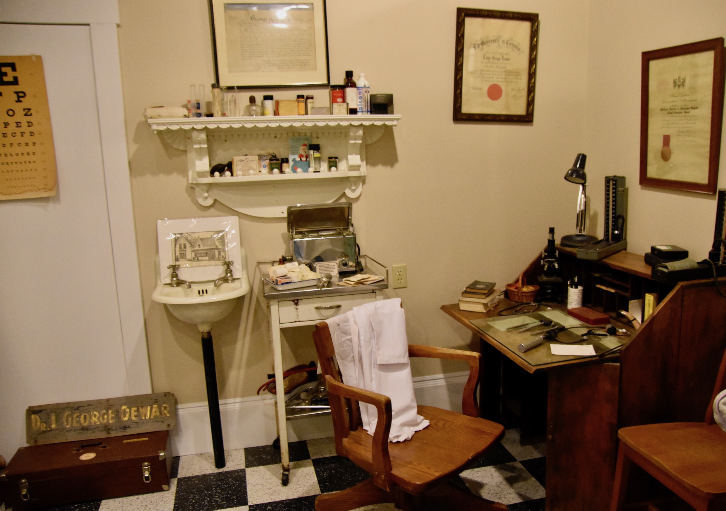 Dr. Dewar's Office, Canadian Potato Museum