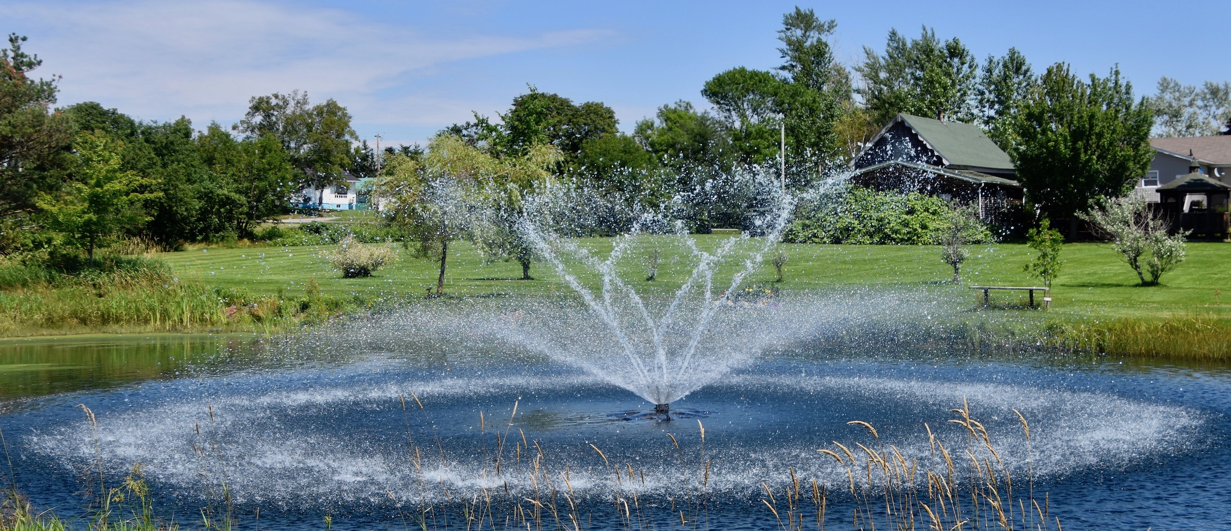 Georgetown Gardens Fountain, eastern PEI