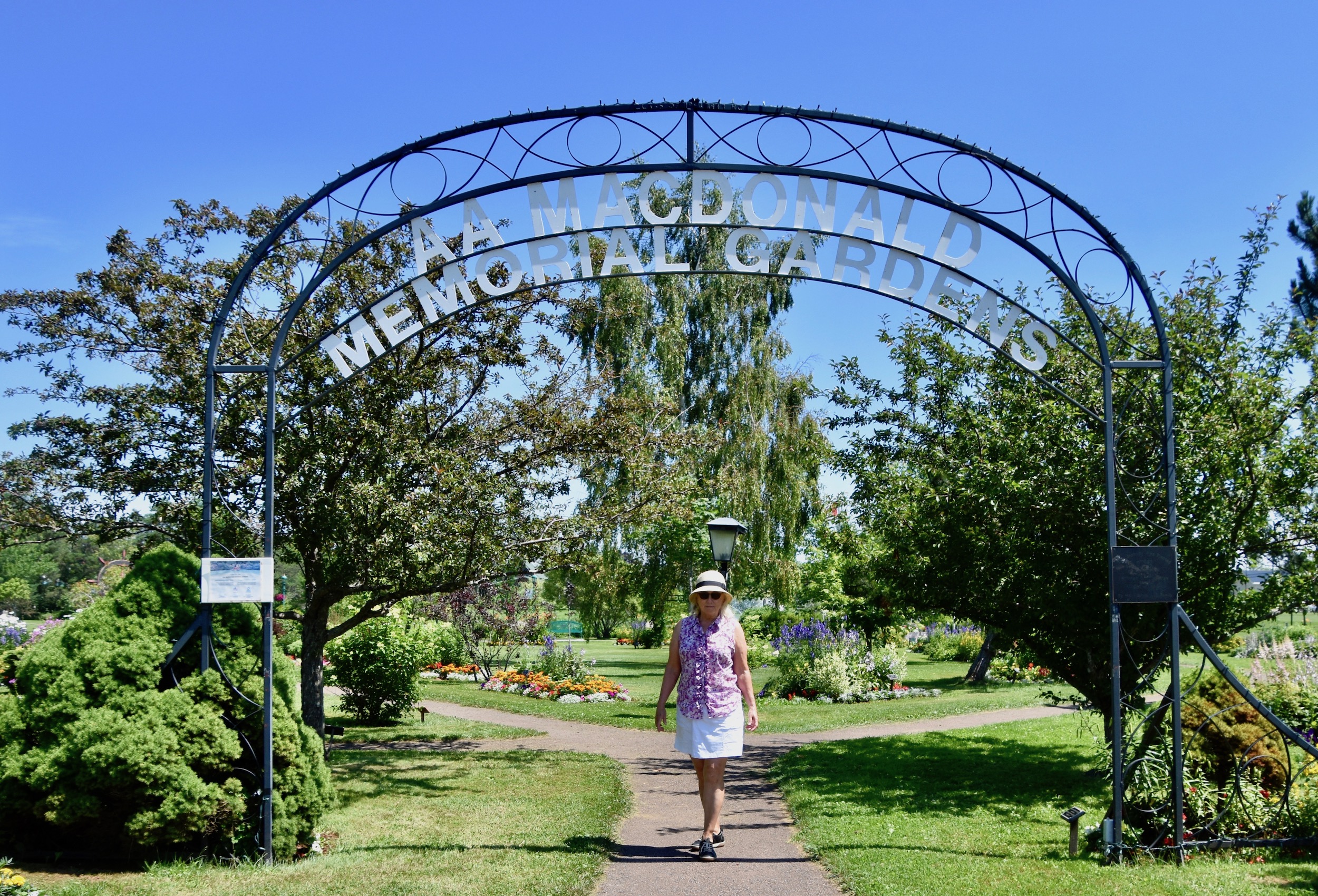 Georgetown Gardens Entrance, eastern PEI