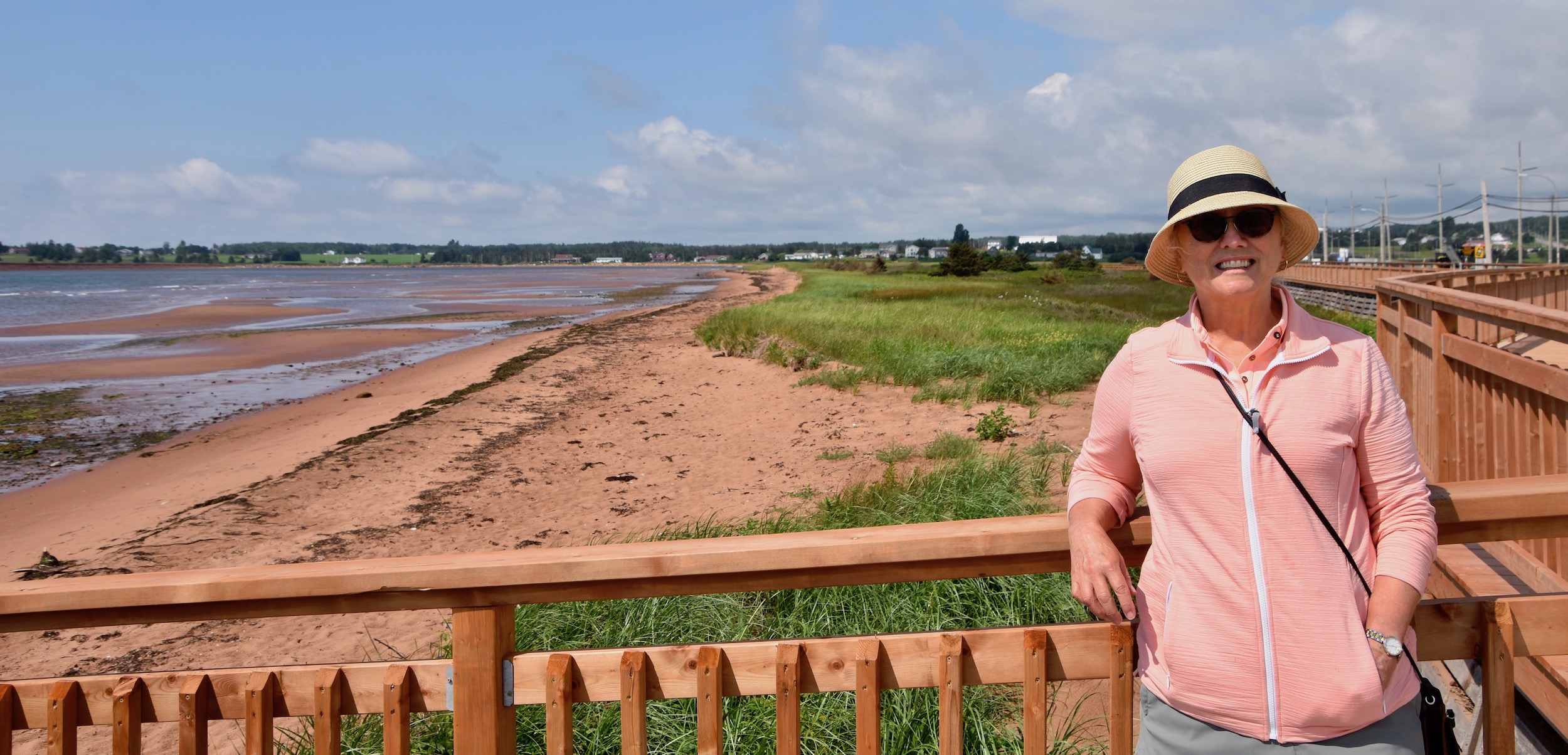 On the Souris Boardwalk, eastern PEI