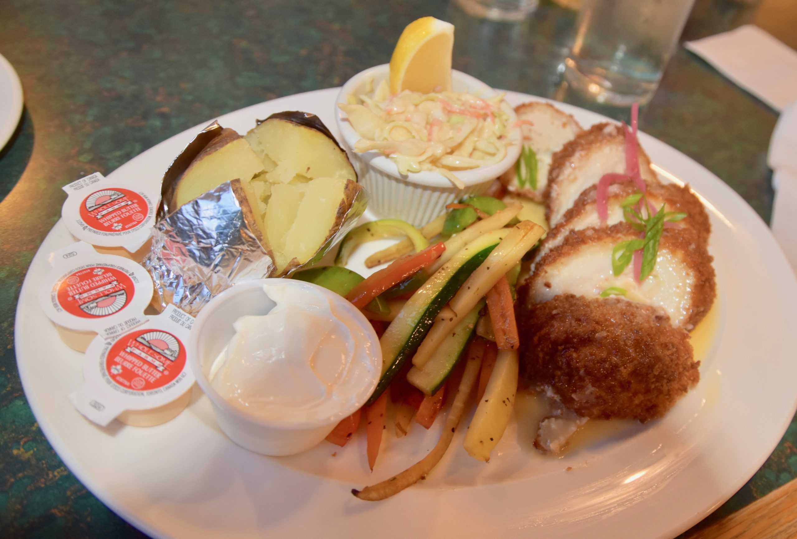 Lobster Chicken Cordon Bleu, The Tides Restaurant