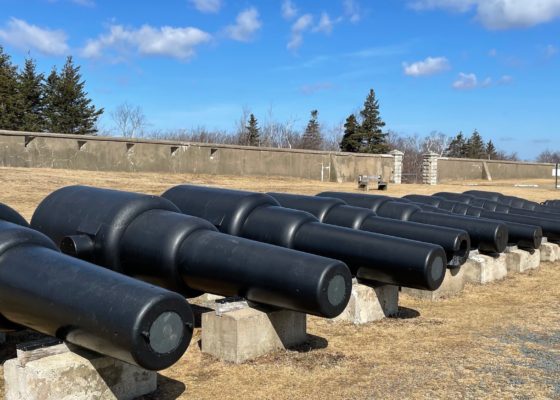 Cannons at York Redoubt