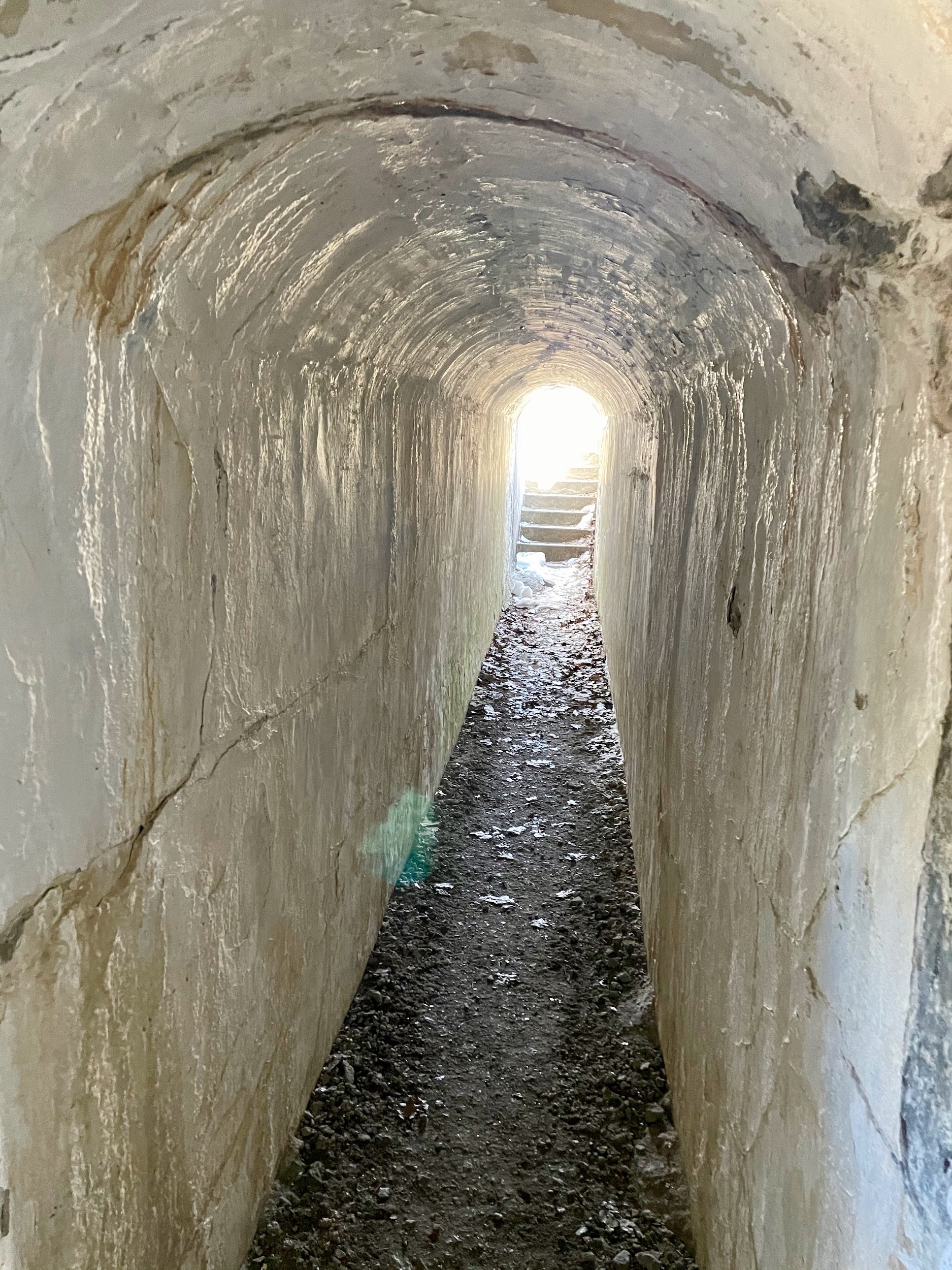 Tunnel at York Redoubt