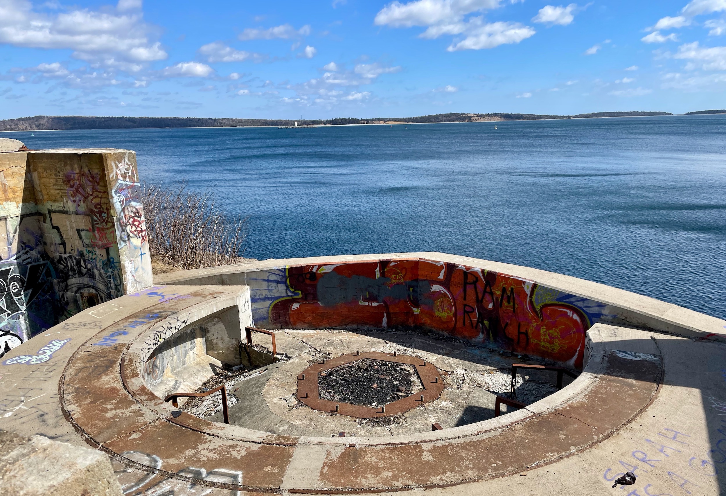 York Shore Battery at York Redoubt