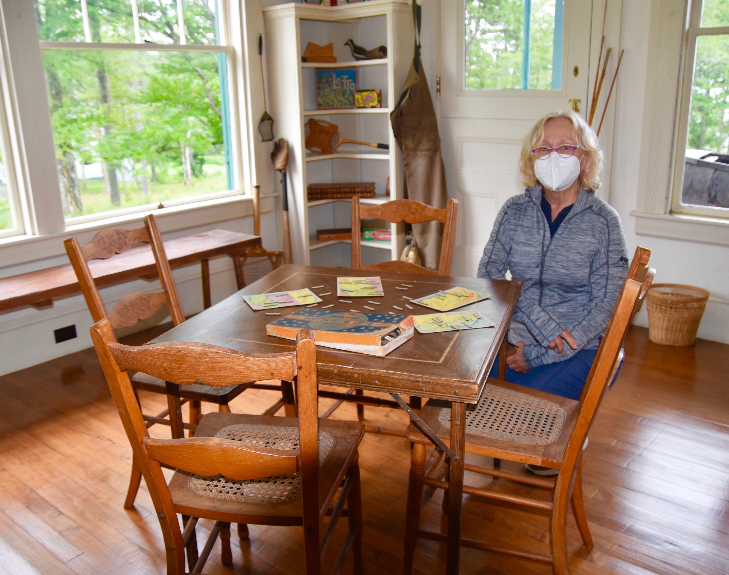 Card Room, Roosevelt Cottage, Campobello