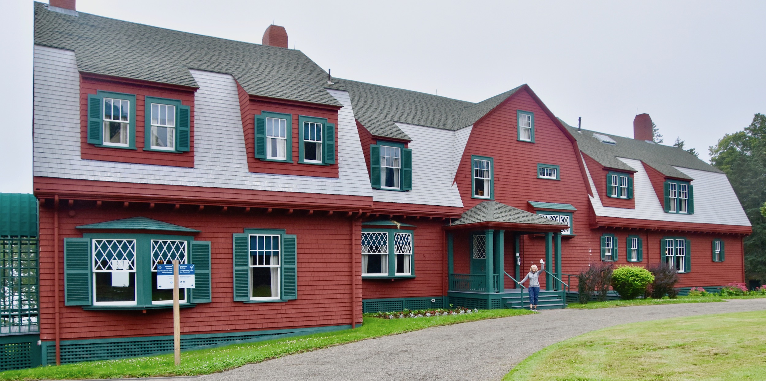 Alison at Roosevelt Cottage, Campobello