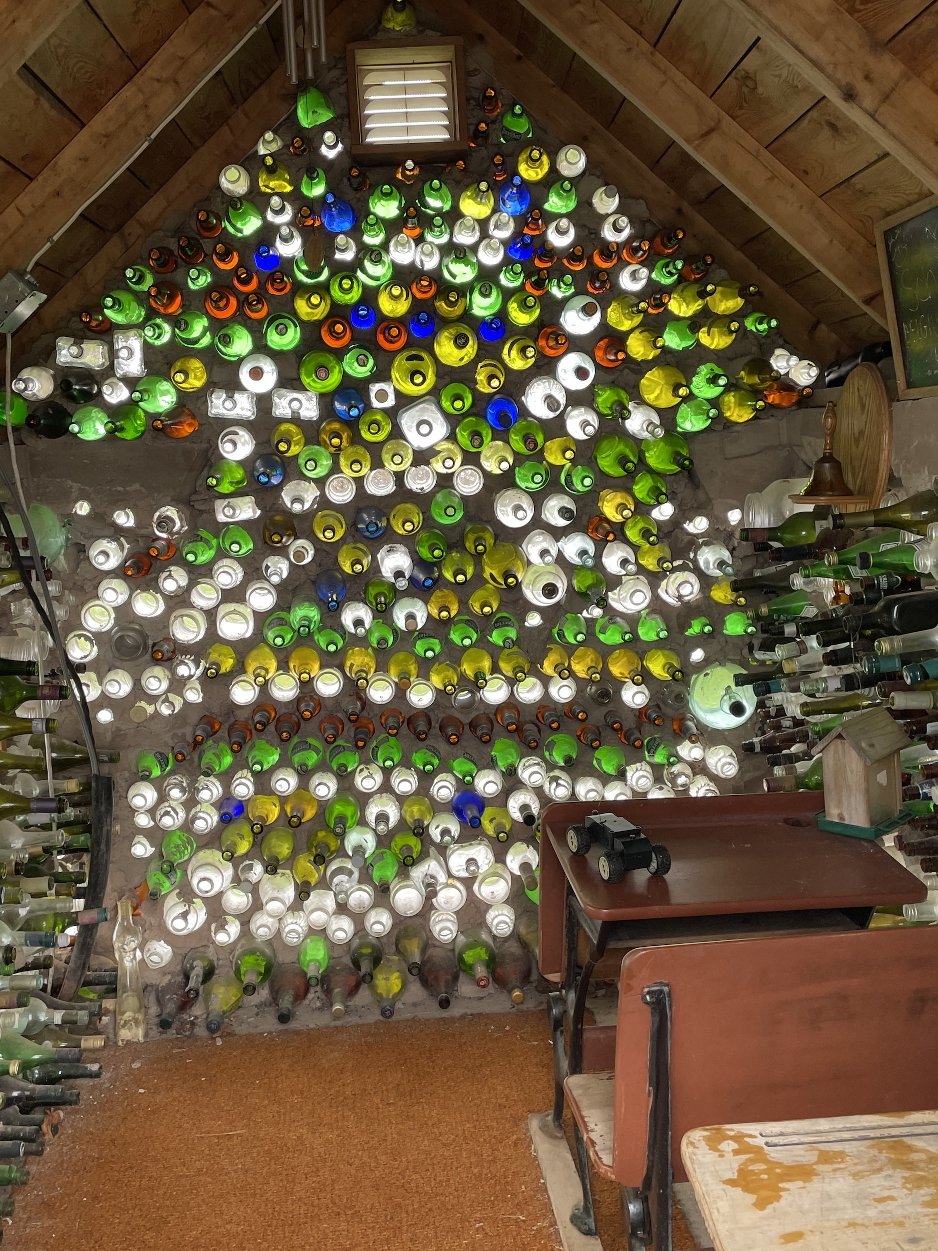 Hannah's Bottle Village School Interior, Point Prim