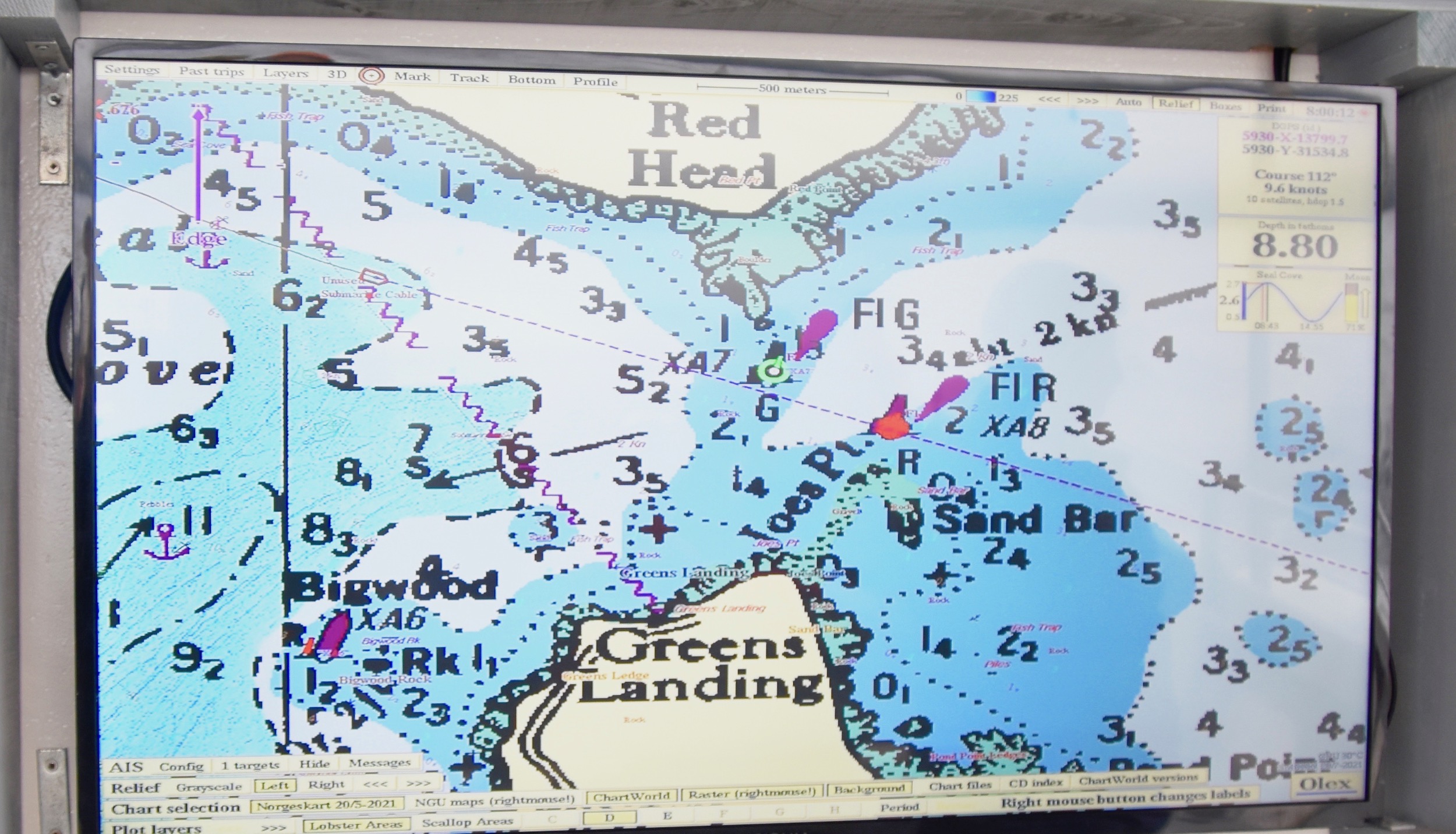 Sea Watch Navigation Screen