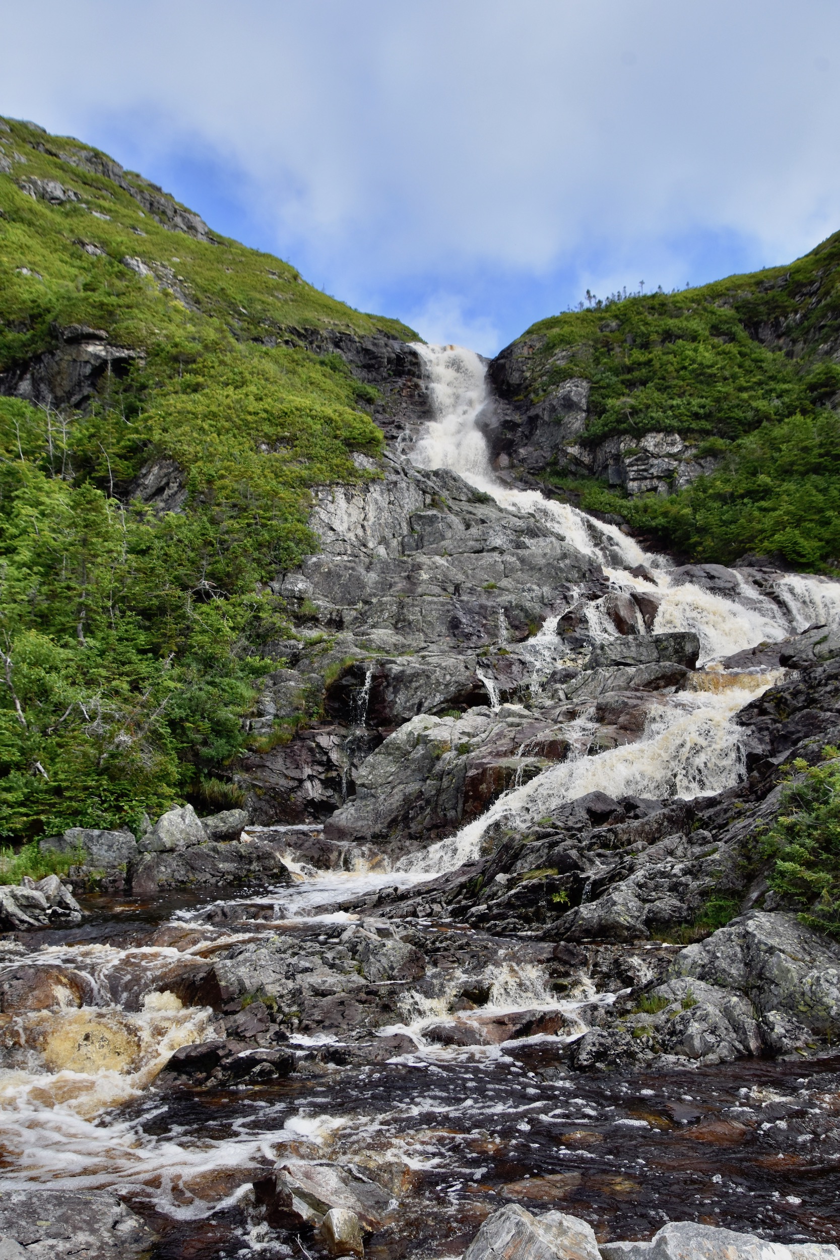 Barachois Falls, the Granite Coast