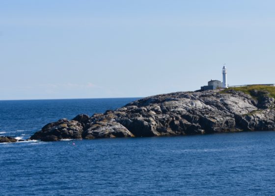 Channel Lighthouse on the Granite Coast