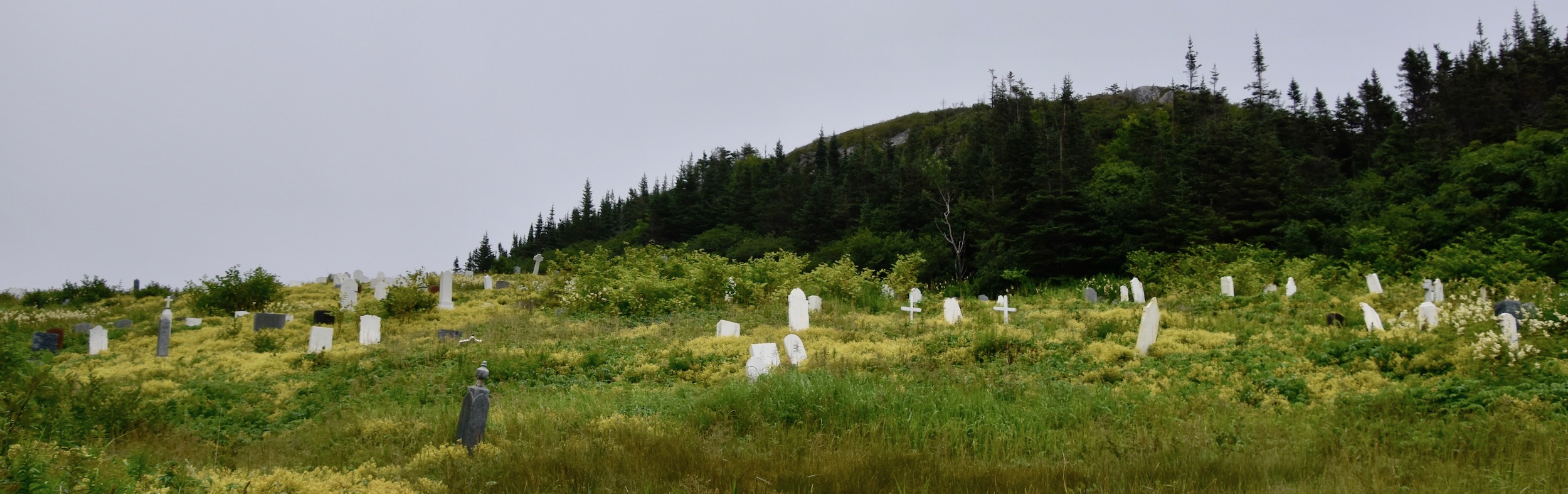 Old Cemetery, La Poile Ferry Landing, the Granite Coast