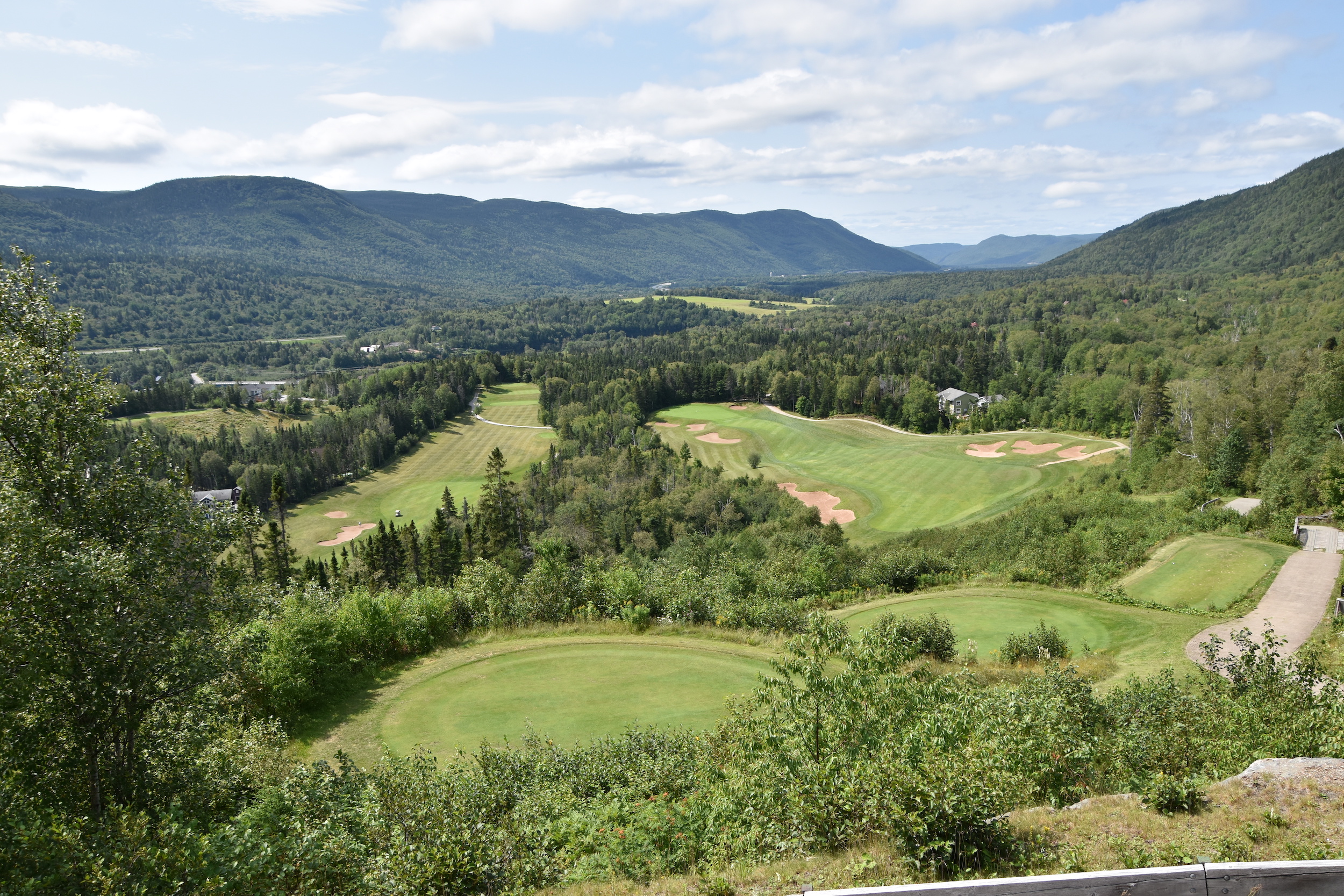 View from Eagle's Perch, Humber Valley Resort