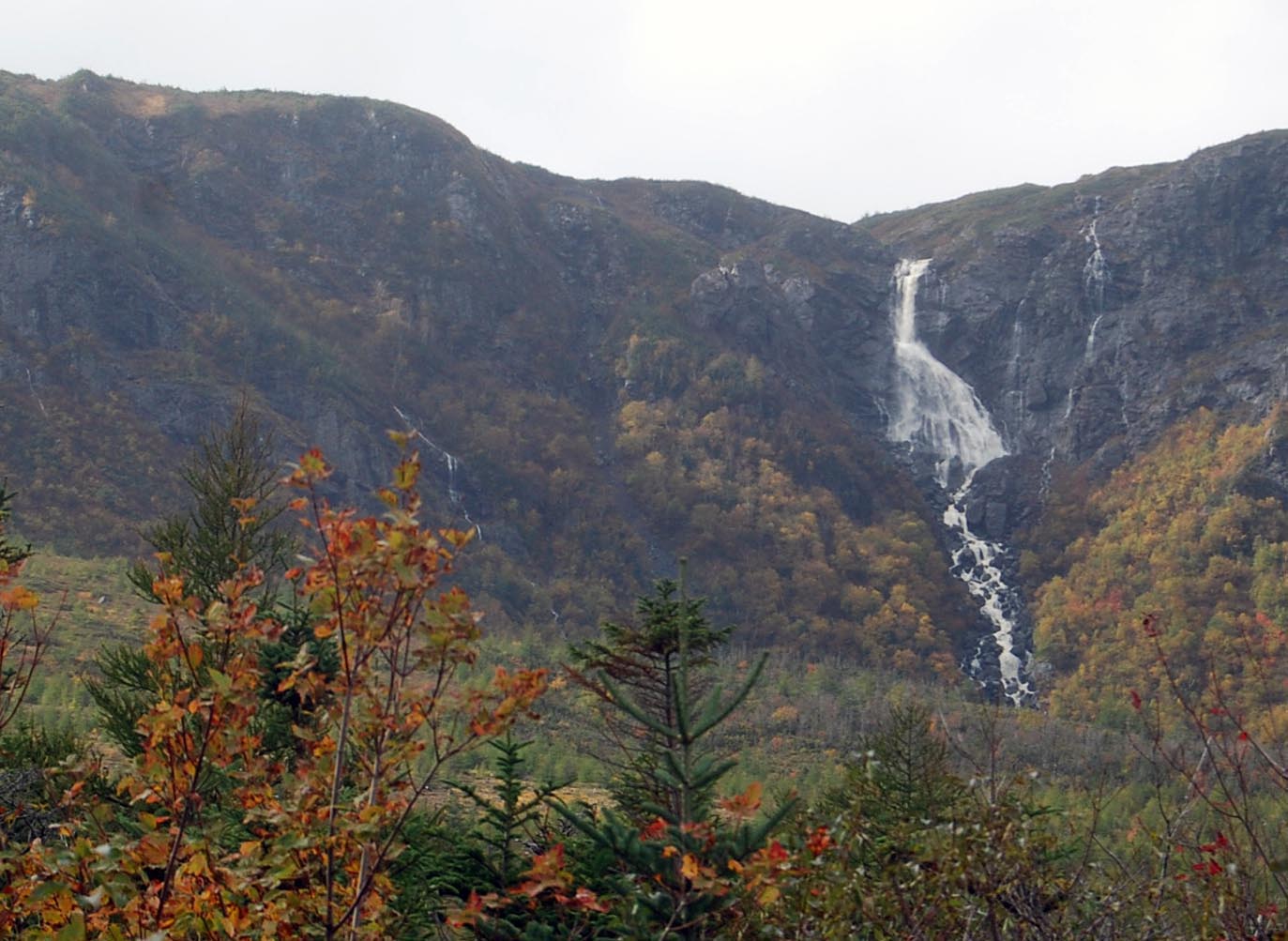 Waterfall on the Captain James Cook Trail