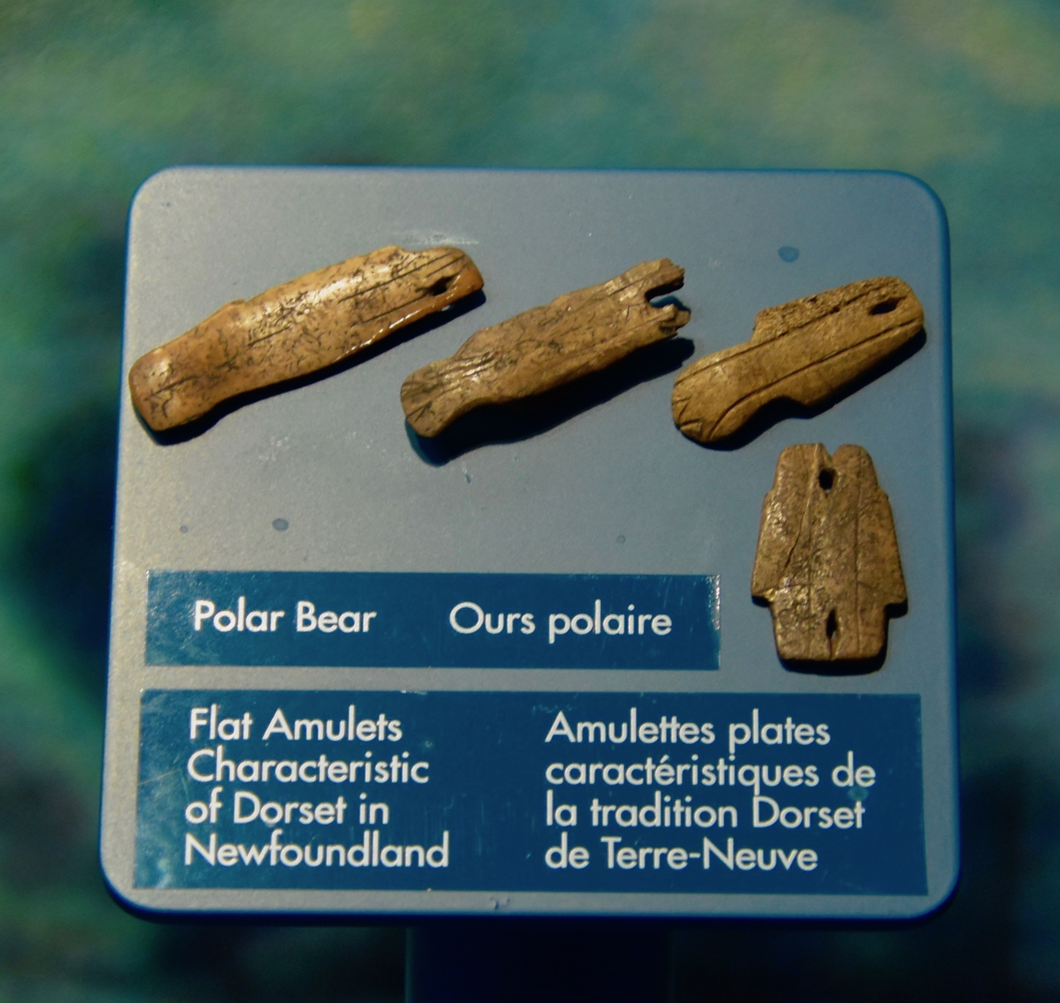 Dorset Polar Bear Amulets, Port aux Choix