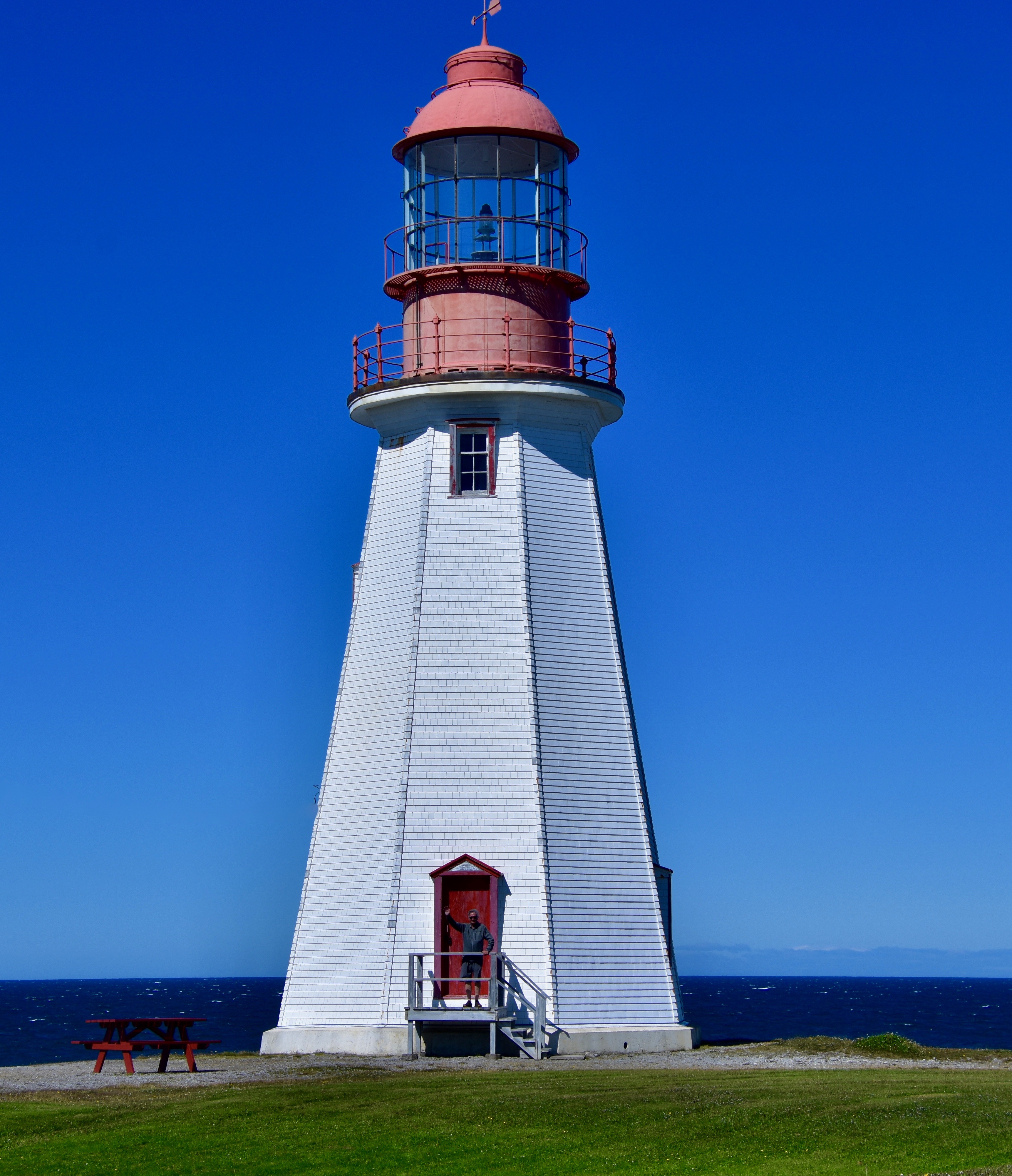 At Pointe Riche Lighthouse, Port aux Choix
