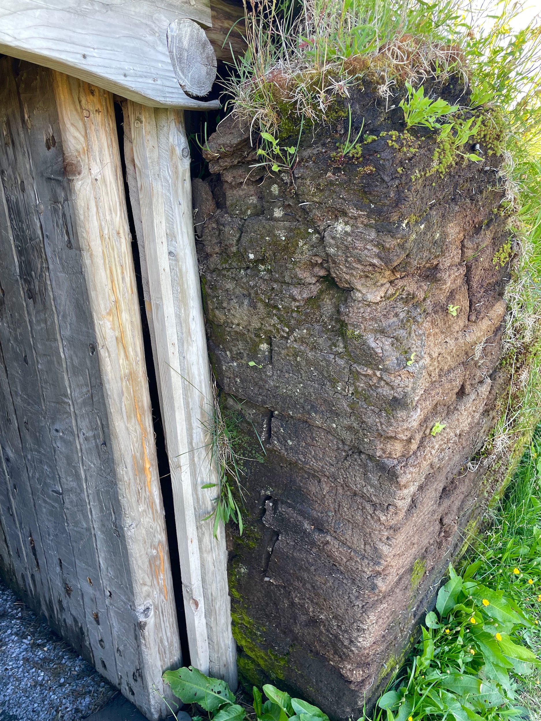 L'Anse aux Meadows Sod Walls