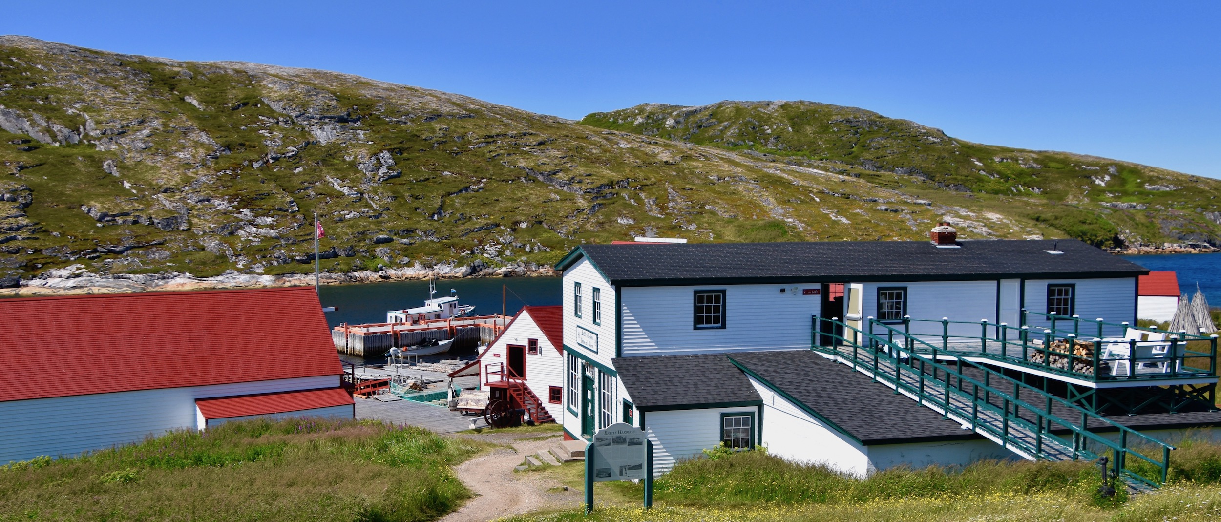 View from the Earle Suite, Battle Harbour