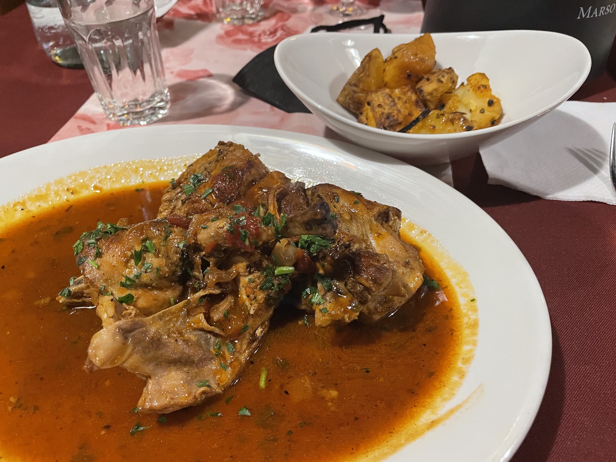 Maltese Food -Rabbit Stew, Gozitan,