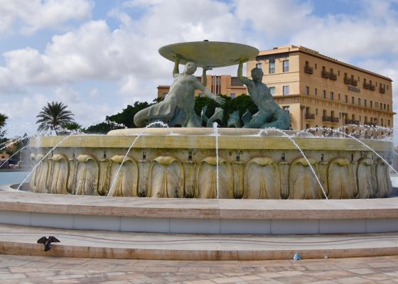 Valleta - Three Tritons Fountain