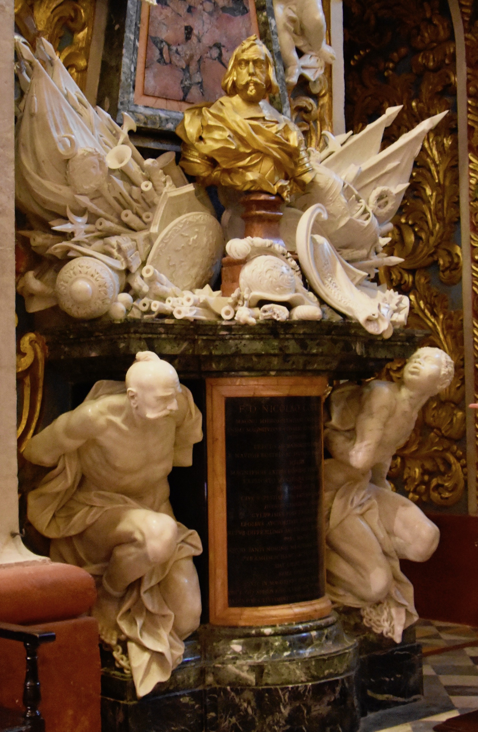 Saint John Co-Cathedral Bust of Nicolas Cotoner