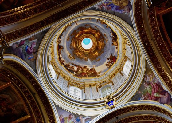 Ceiling of Mdina Cathedral