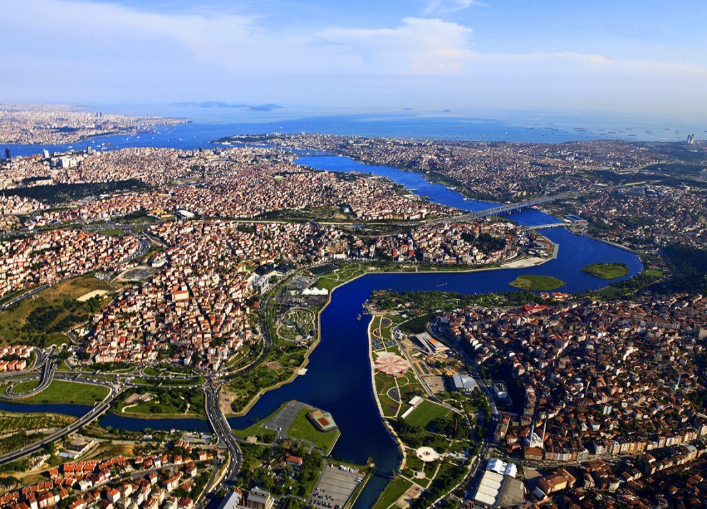 Aerial Photo of the Golden Horn